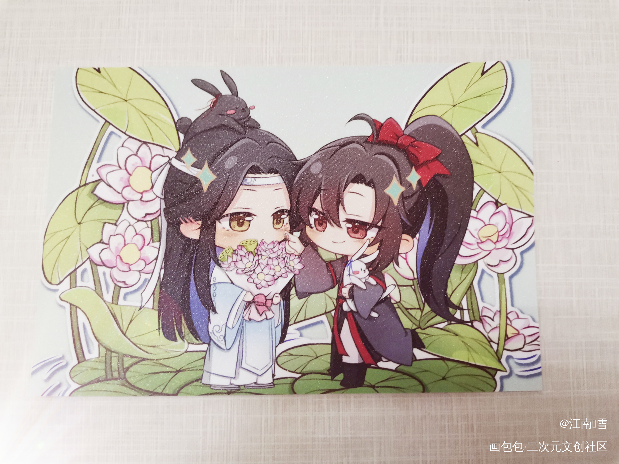 _魔道祖师谷美分享无料返图蓝忘机·魔道祖师魏无羡·魔道祖师绘画作品