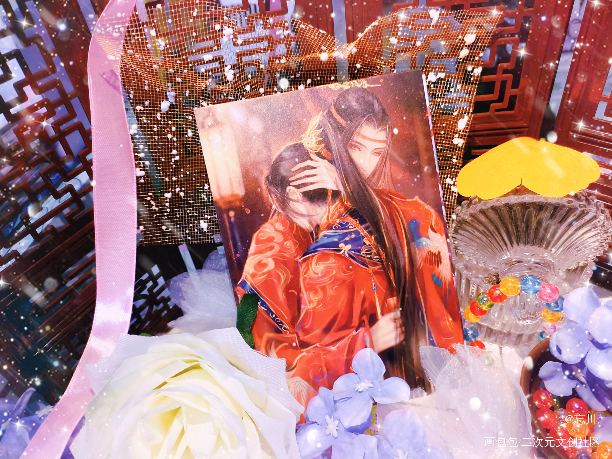 _魔道祖师蓝忘机·魔道祖师魏无羡·魔道祖师绘画作品