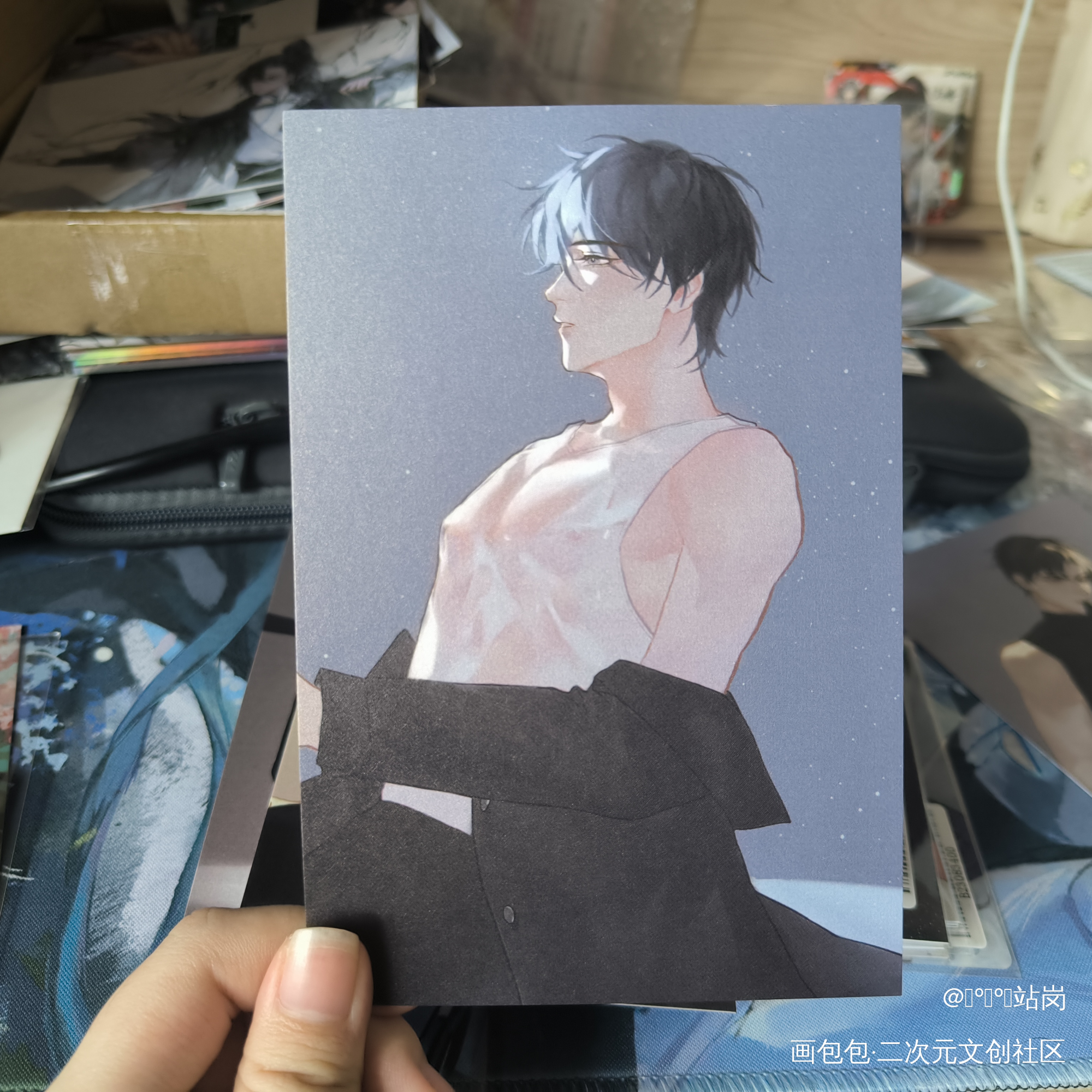 _破云无料返图严峫·破云江停·破云绘画作品