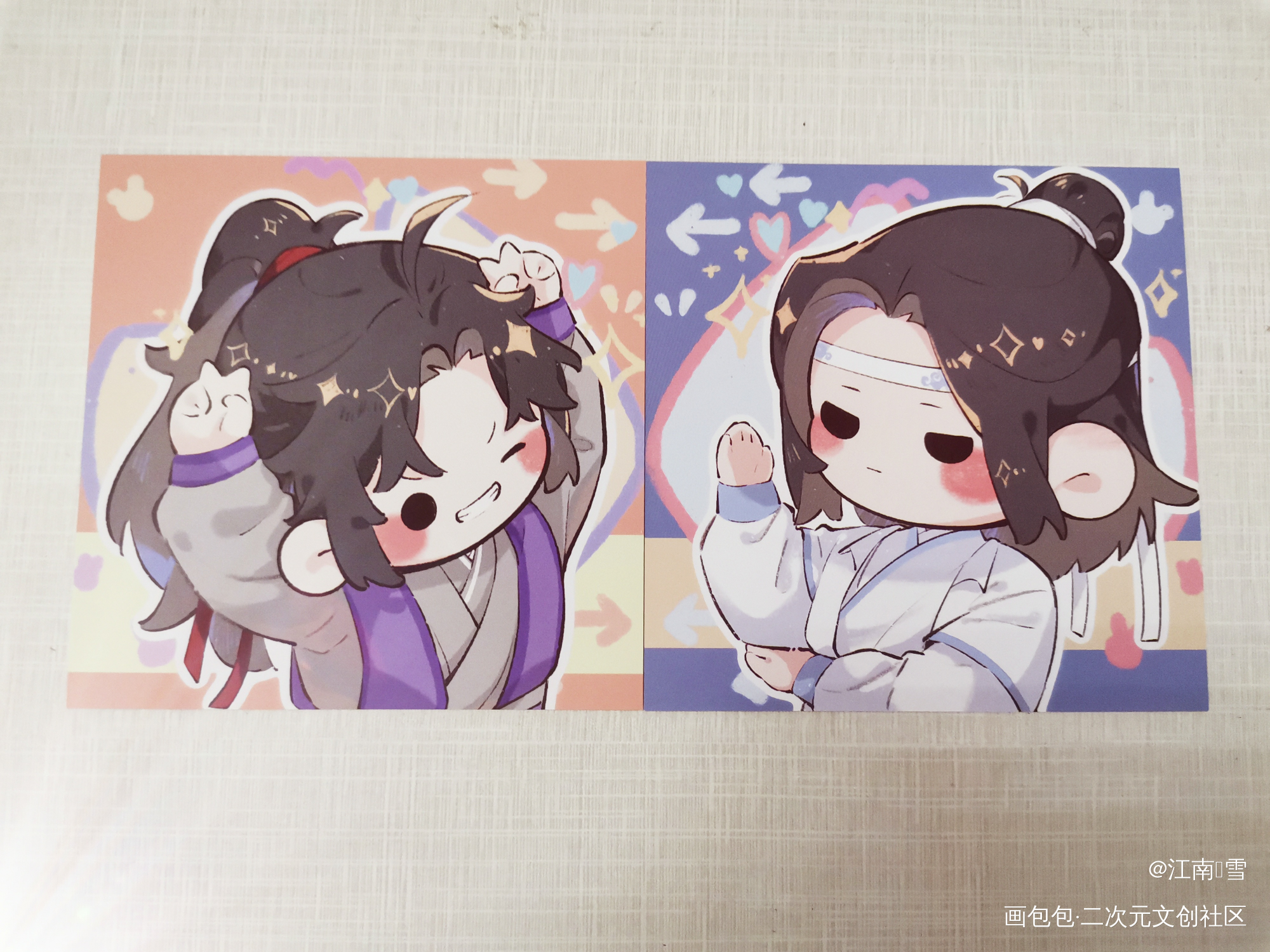 _魔道祖师谷美分享无料返图蓝忘机·魔道祖师魏无羡·魔道祖师绘画作品