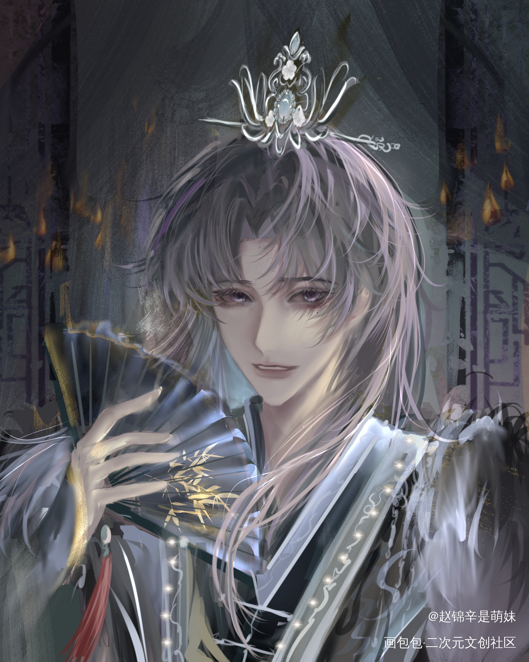 古风辛❤️_赵锦辛绘画作品