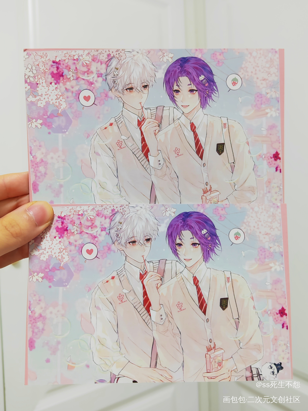 _凪铃绘画作品
