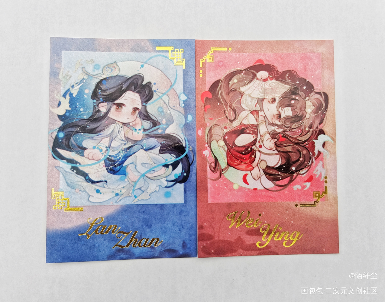 好可爱~_魔道祖师授权返图绘画作品