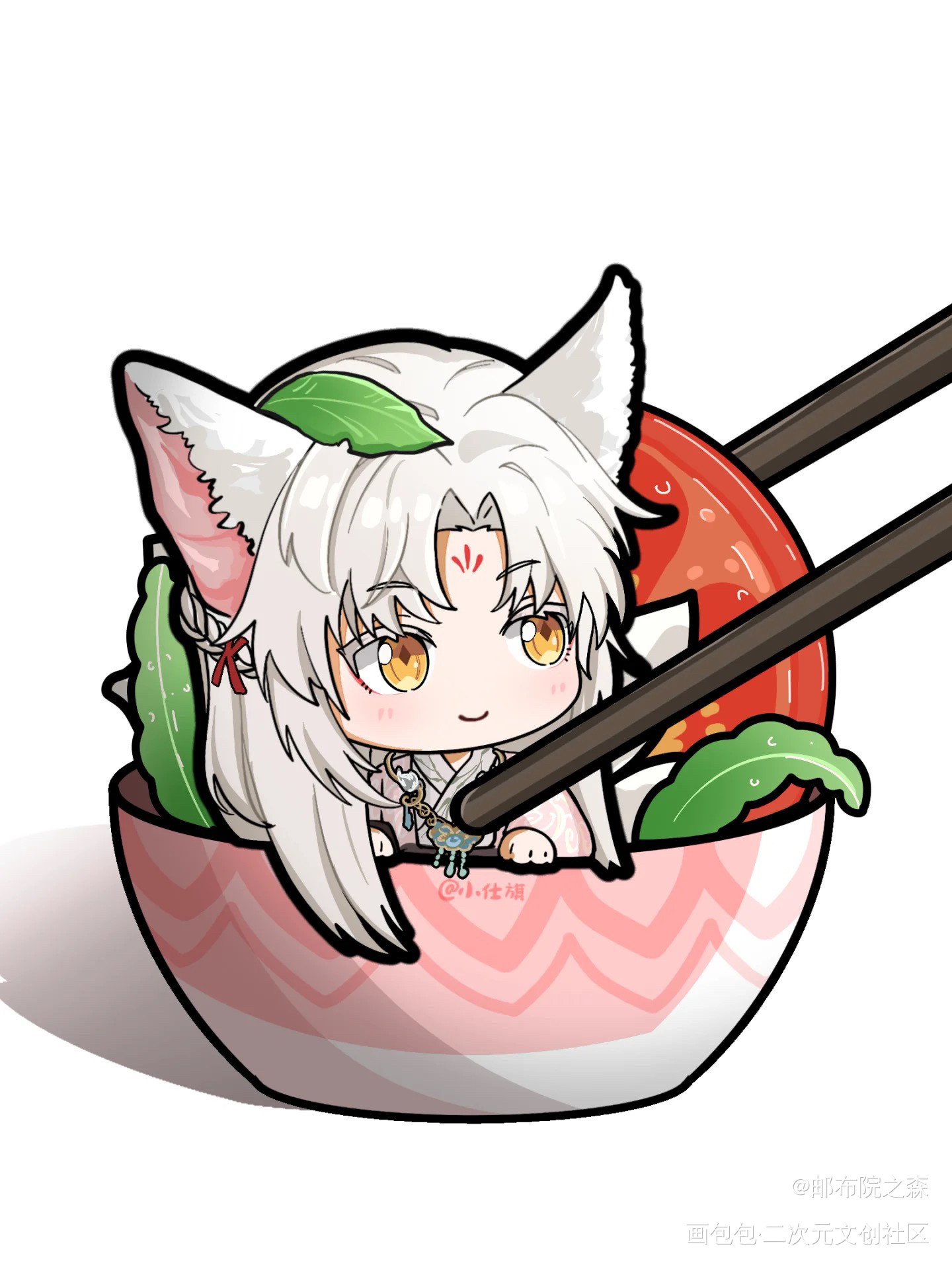 狐狐牌沙拉轻食_光与夜之恋齐司礼·光与夜之恋绘画作品