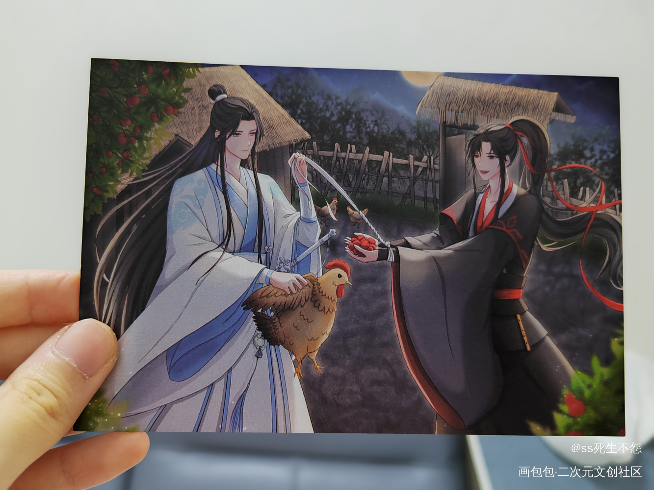 _魔道祖师无料返图绘画作品