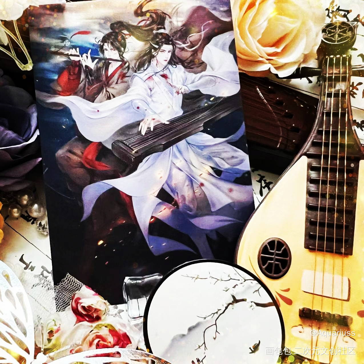 _魔道祖师蓝忘机·魔道祖师魏无羡·魔道祖师绘画作品