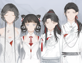 鹤栖云隐_绘画作品