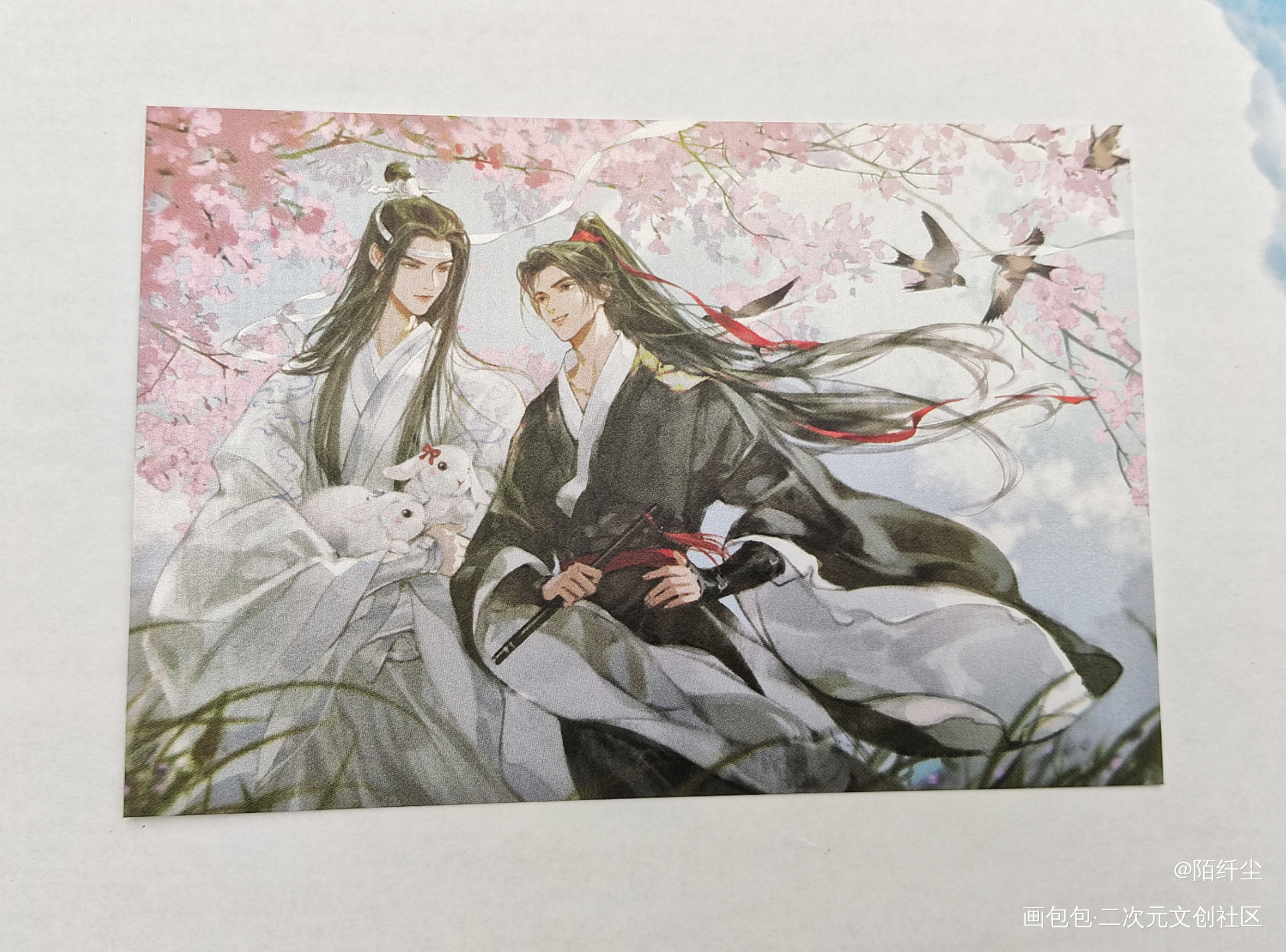 绝美_魔道祖师授权返图绘画作品