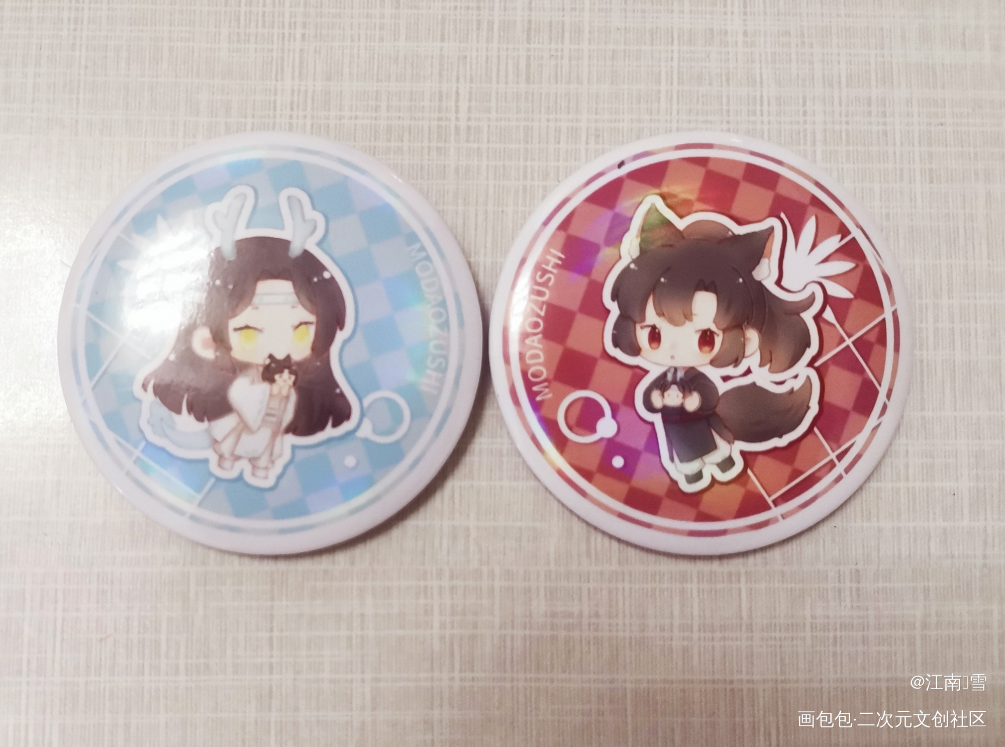 _魔道祖师谷美分享授权返图蓝忘机·魔道祖师魏无羡·魔道祖师绘画作品