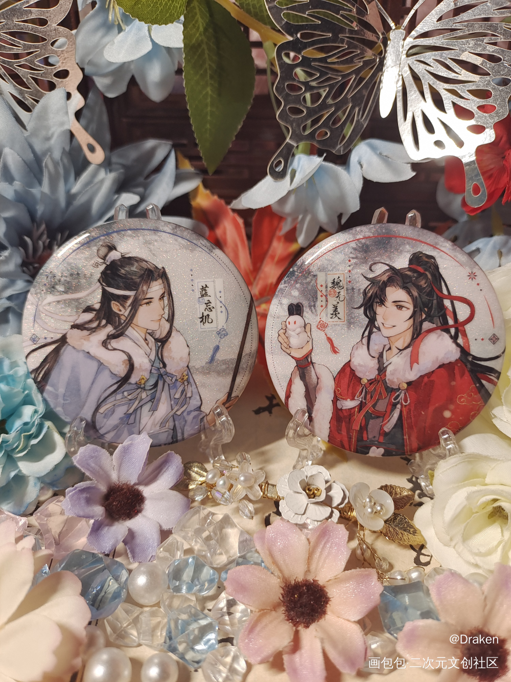 _魔道祖师蓝忘机·魔道祖师魏无羡·魔道祖师绘画作品