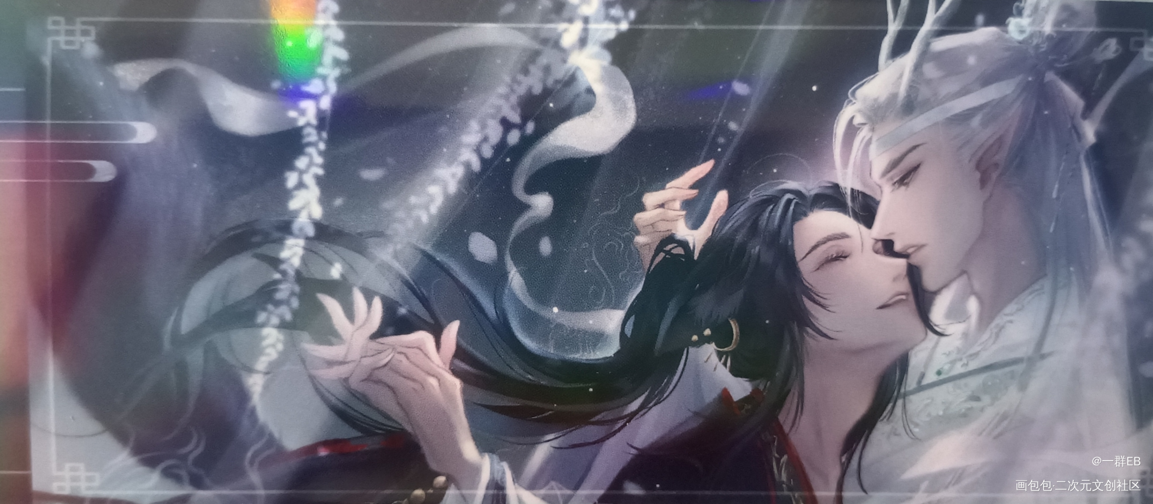 绝绝子_魔道祖师授权返图忘羡蓝忘机·魔道祖师魏无羡·魔道祖师绘画作品