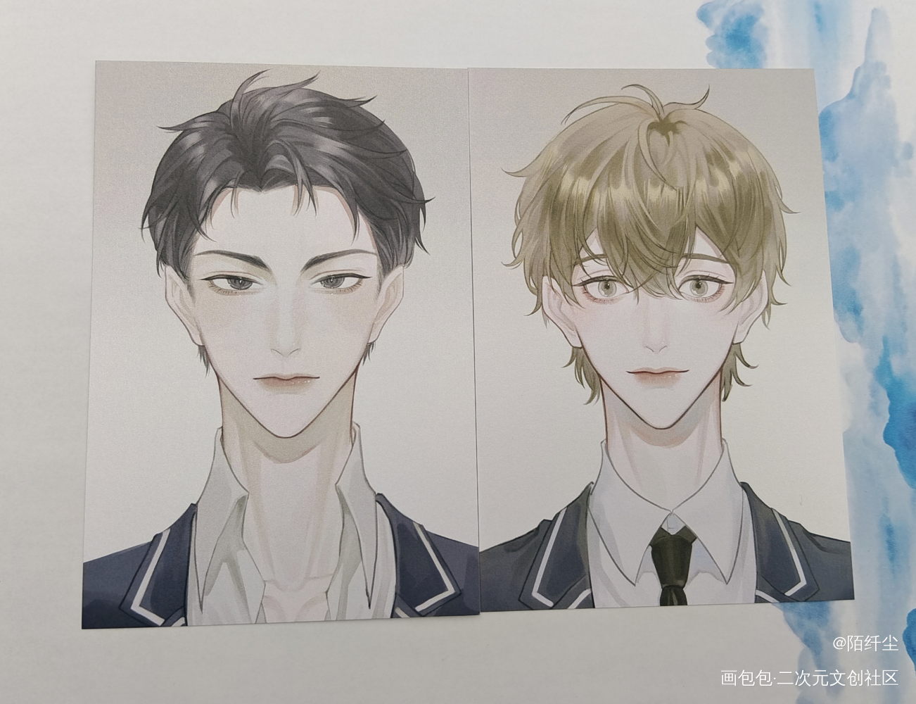 _188男团授权返图绘画作品