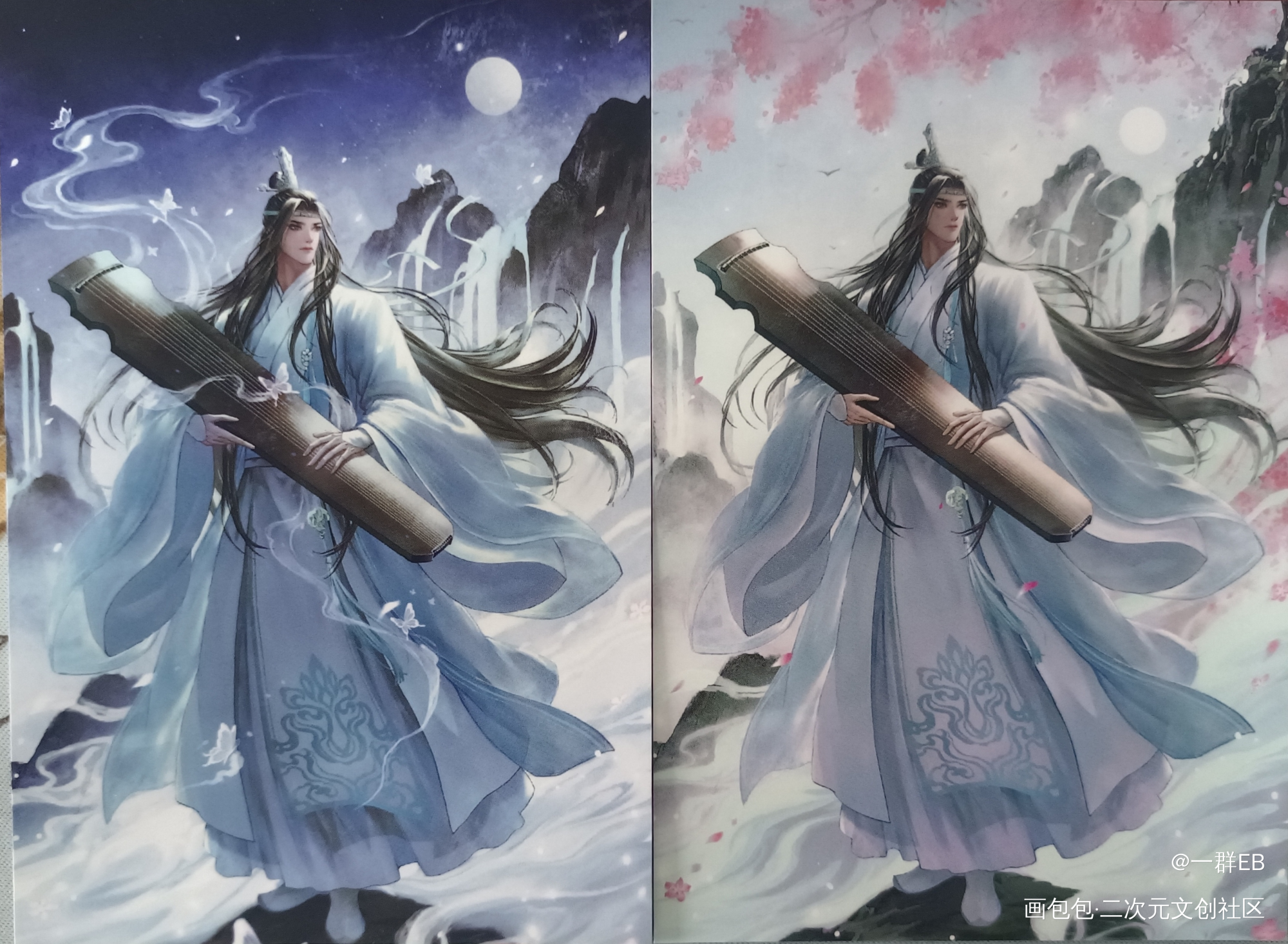 仙机！_魔道祖师授权返图忘羡蓝忘机·魔道祖师绘画作品