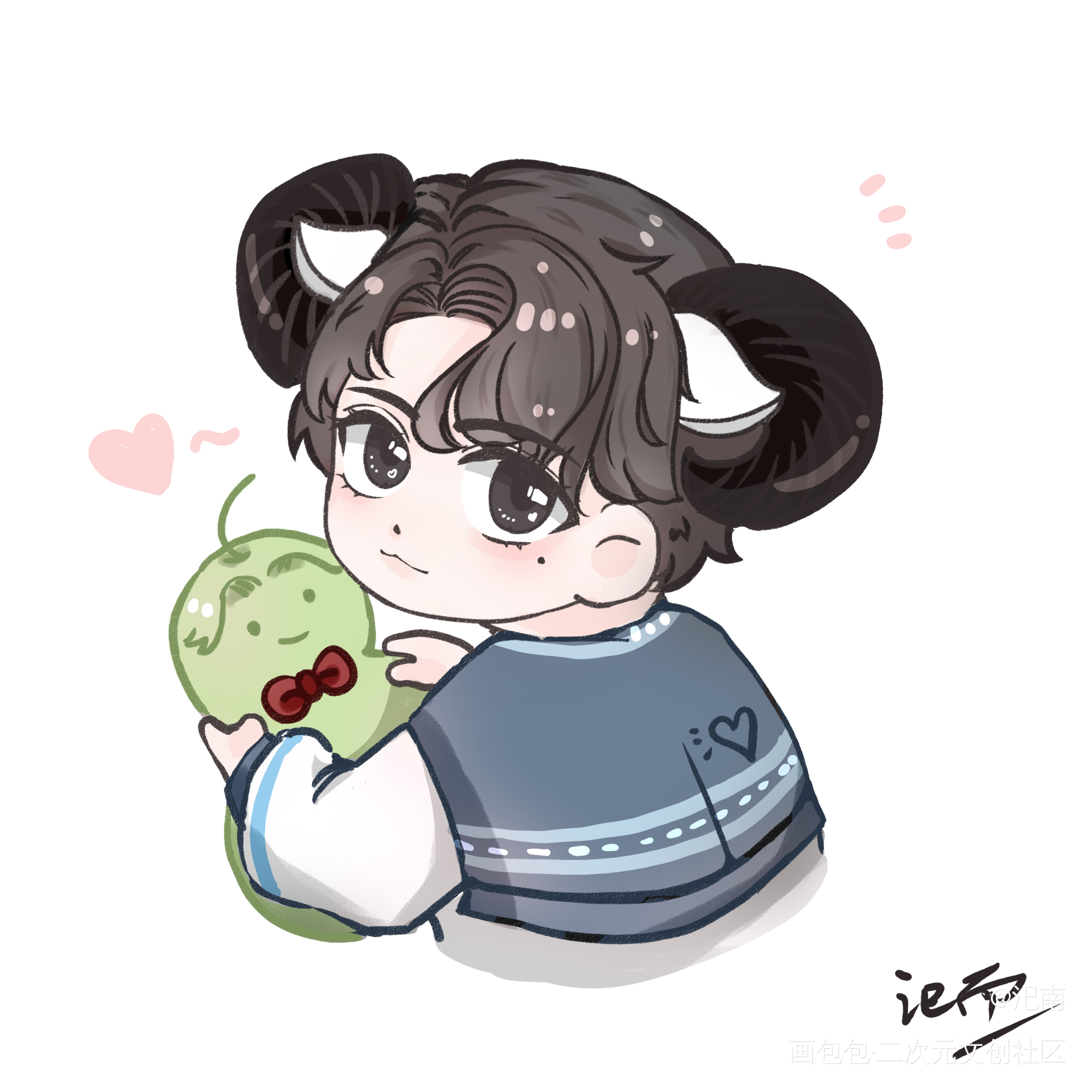 小羊吃黎🍐_188男团妹叔赵锦辛绘画作品
