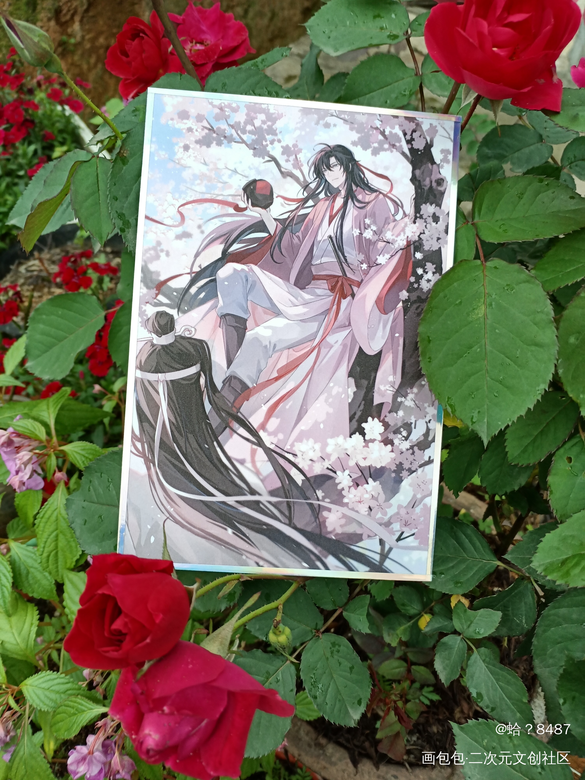 _魔道祖师忘羡蓝忘机·魔道祖师魏无羡·魔道祖师墨香铜臭绘画作品