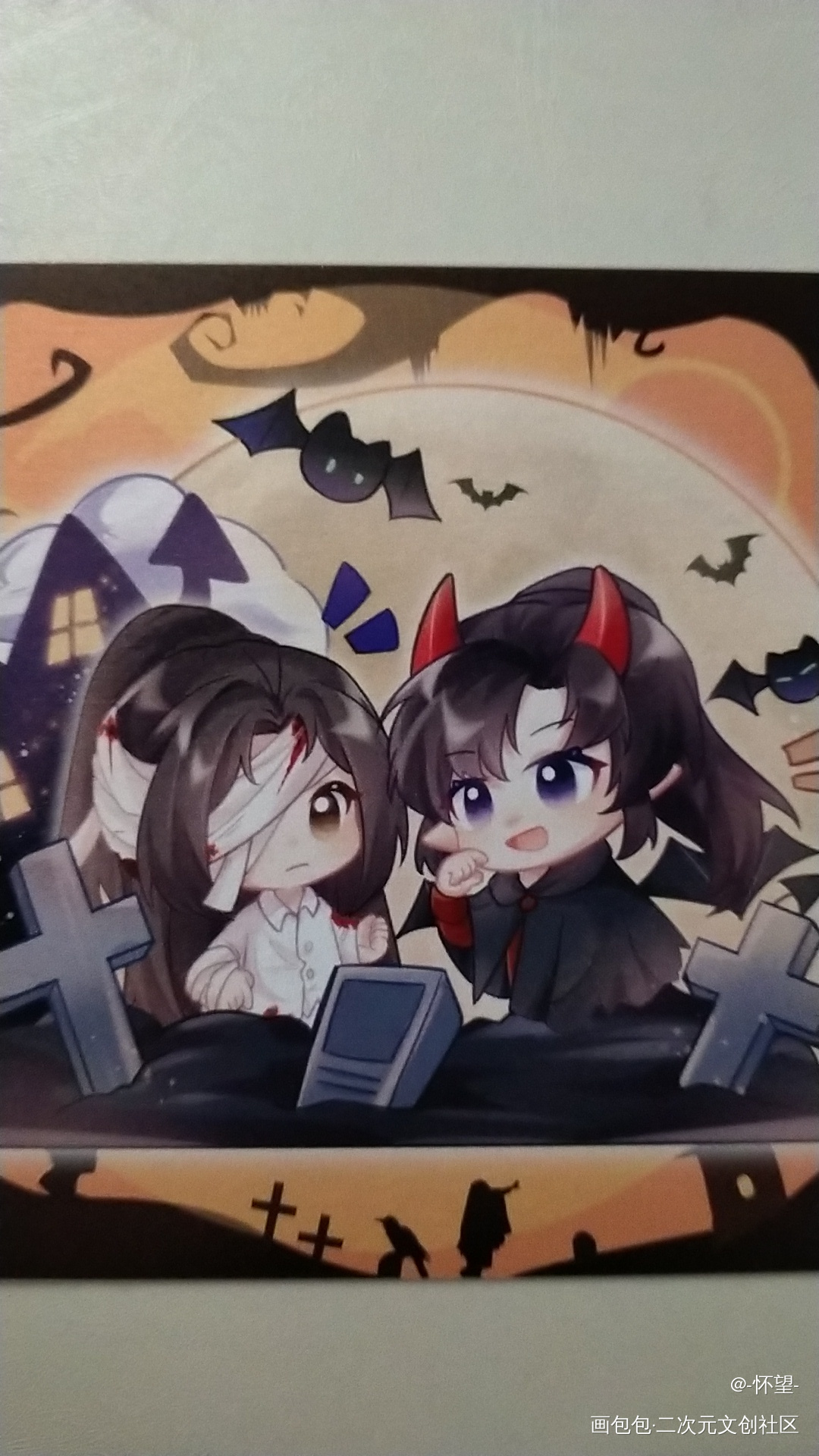 _二哈和他的白猫师尊授权返图墨燃·二哈和他的白猫师尊楚晚宁·二哈和他的白猫师尊绘画作品