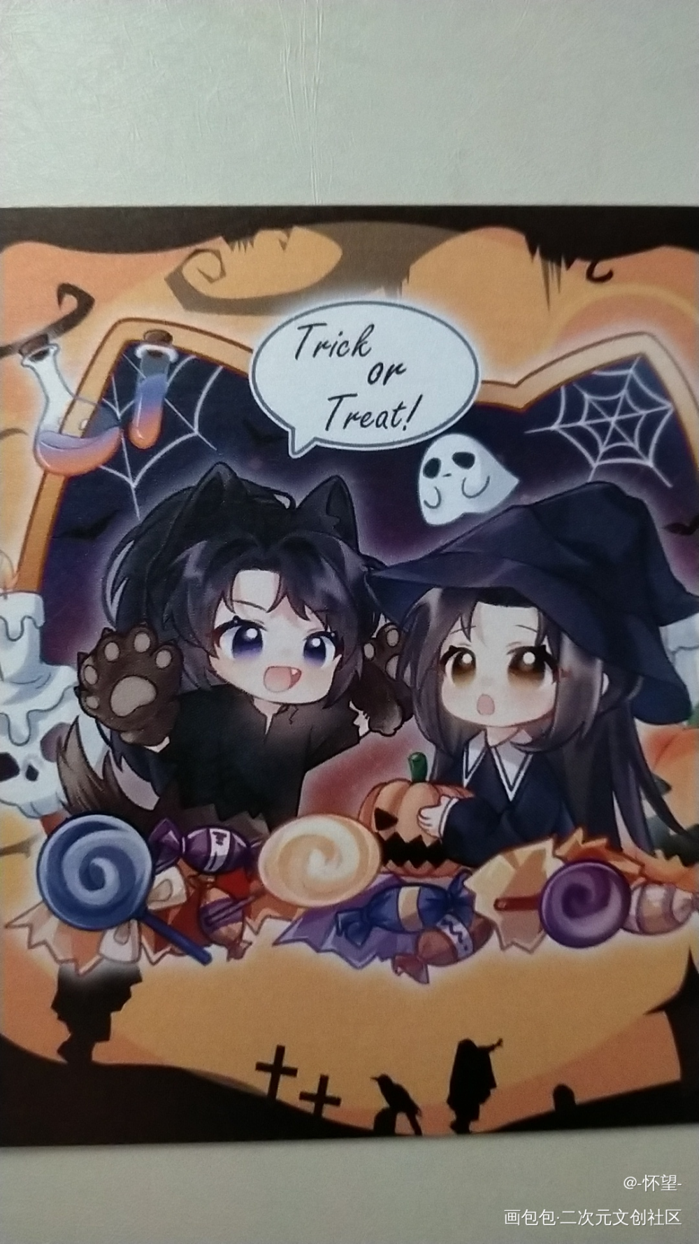 _二哈和他的白猫师尊授权返图墨燃·二哈和他的白猫师尊楚晚宁·二哈和他的白猫师尊绘画作品