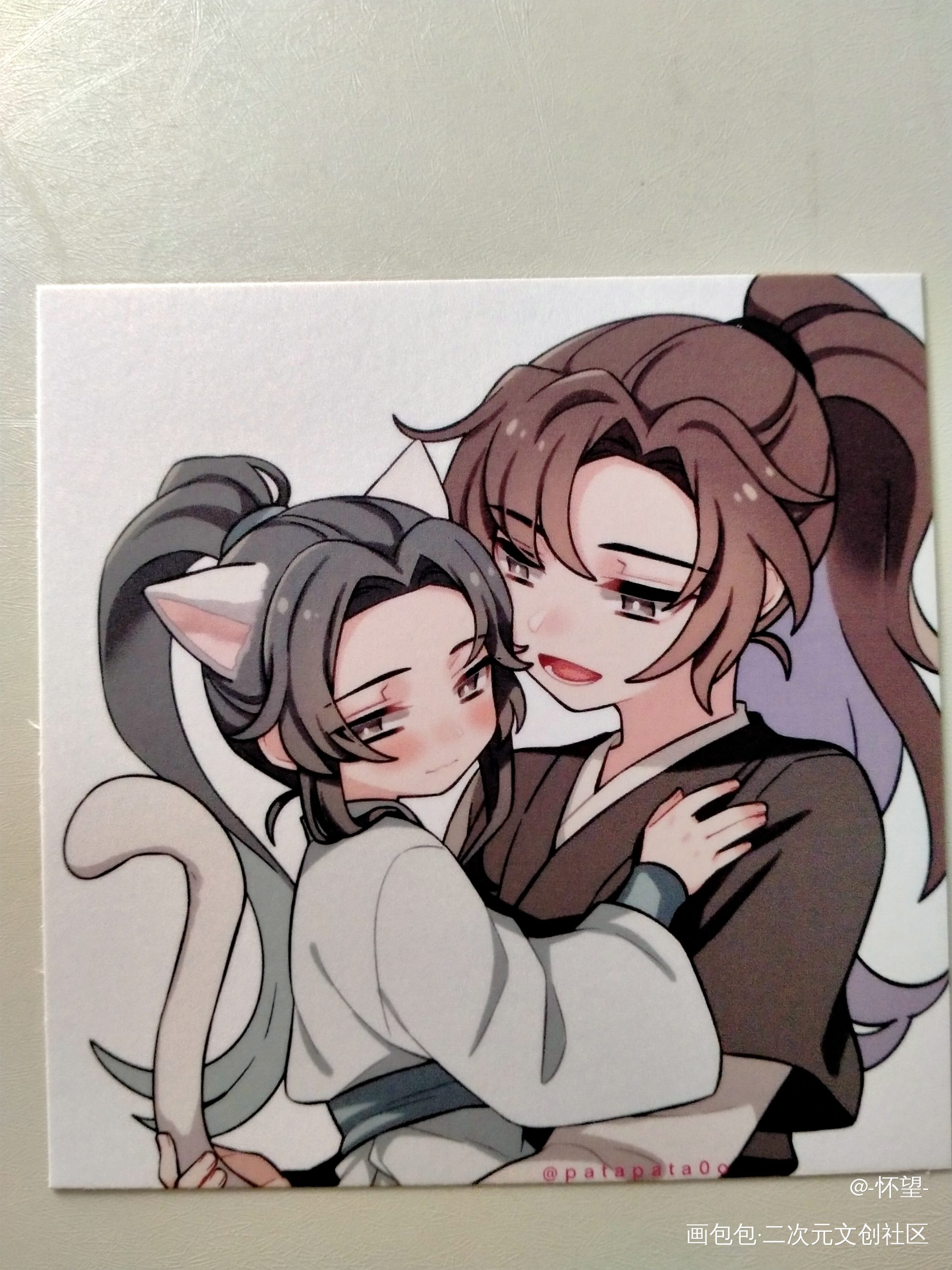 _二哈和他的白猫师尊授权返图墨燃·二哈和他的白猫师尊楚晚宁·二哈和他的白猫师尊绘画作品