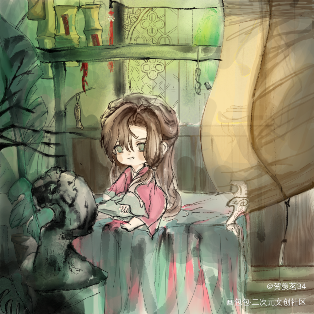 _今日OC推荐oc绘画作品