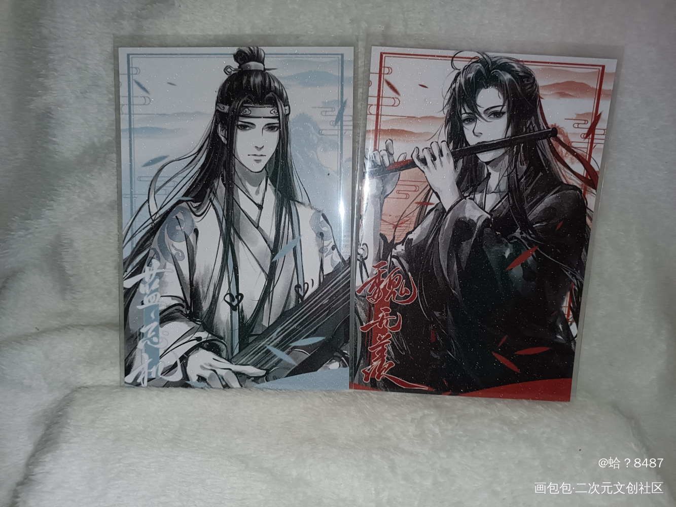 _魔道祖师忘羡蓝忘机·魔道祖师魏无羡·魔道祖师墨香铜臭绘画作品