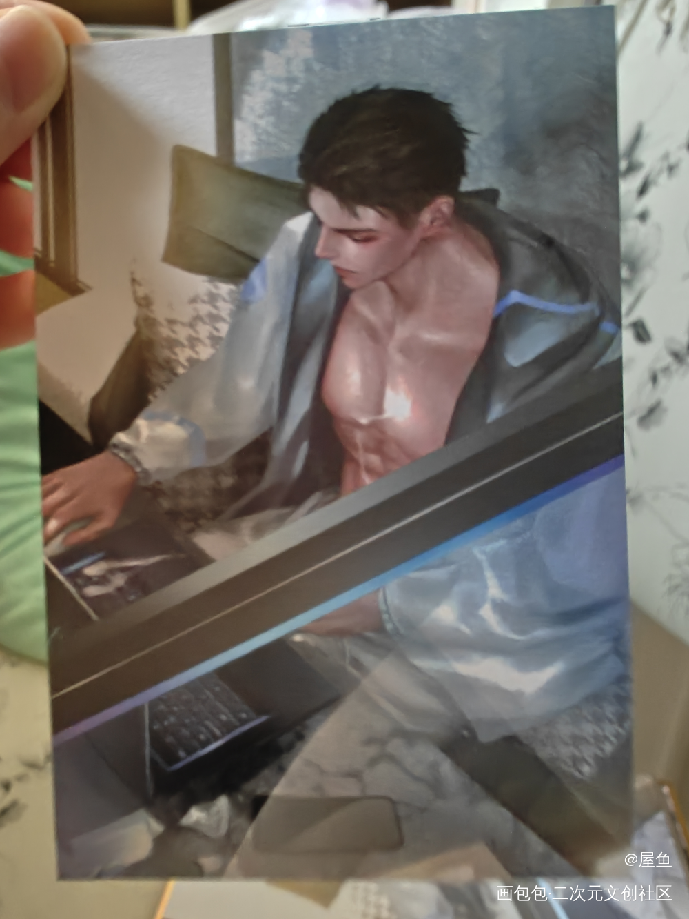 _站外返图原炀·针锋对决绘画作品