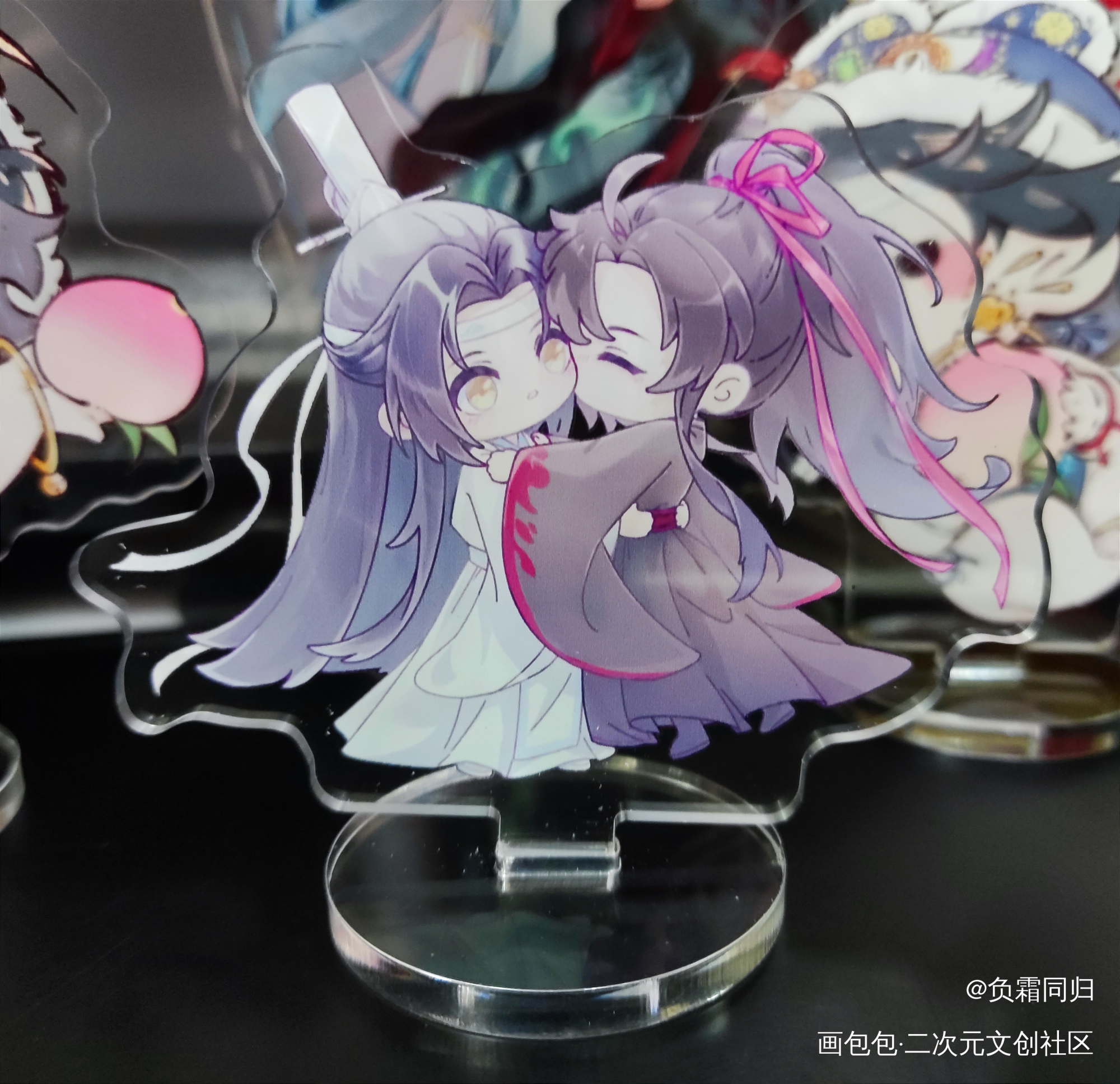 _人渣反派自救系统魔道祖师无料返图洛冰河·人渣反派自救系统沈清秋·人渣反派自救系统蓝忘机·魔道祖师魏无羡·魔道祖师绘画作品