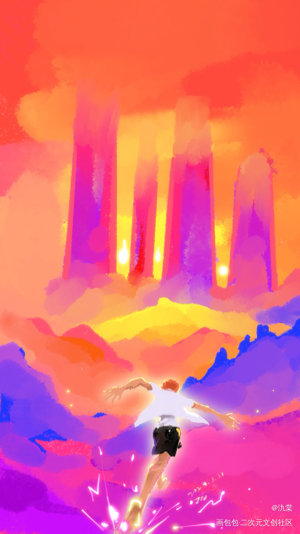 passion！！_原创oc绘画作品