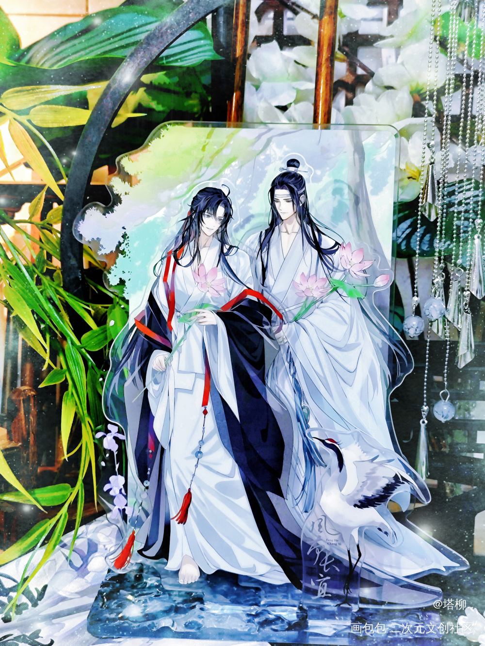 _魔道祖师蓝忘机·魔道祖师魏无羡·魔道祖师绘画作品