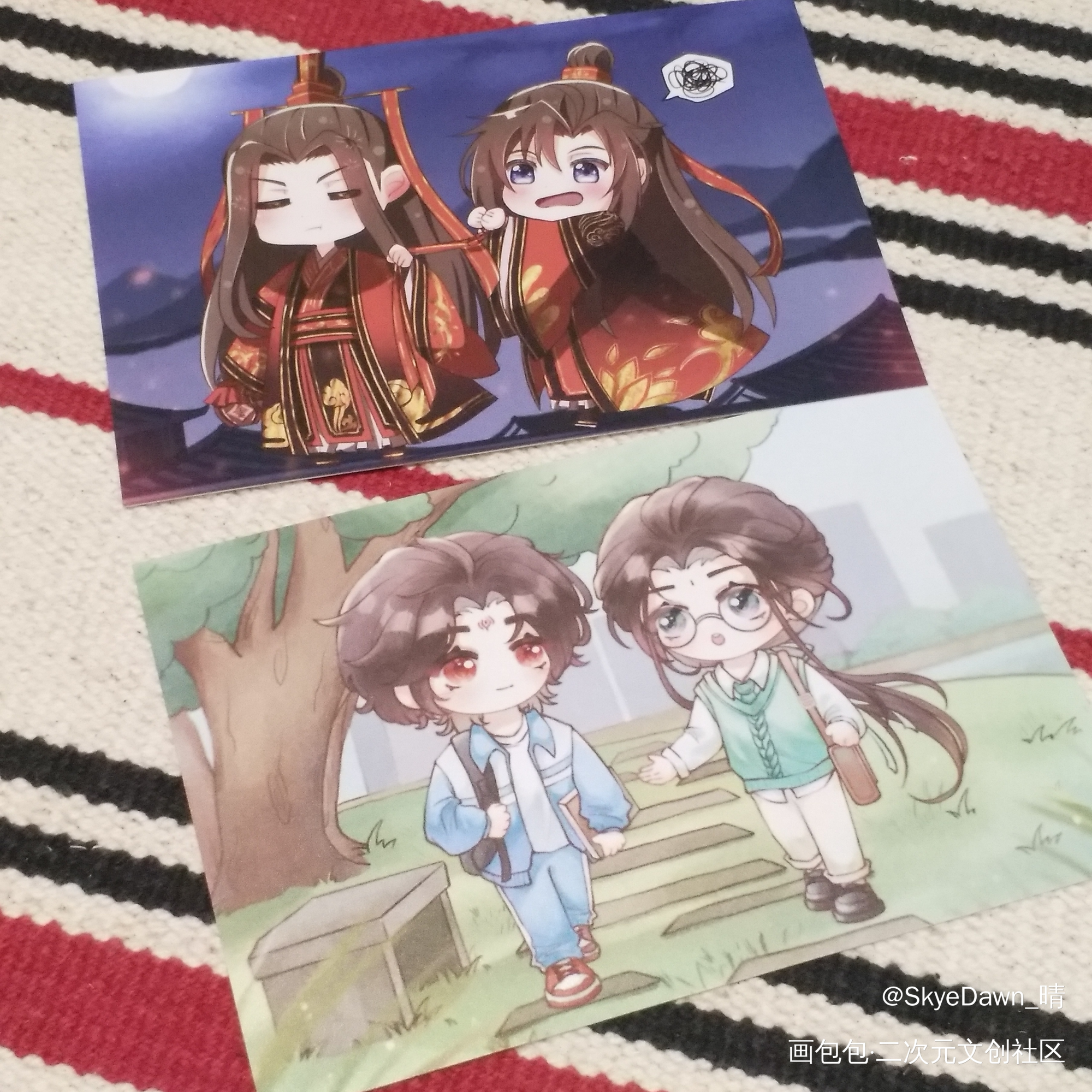 回家_人渣反派自救系统魔道祖师无料返图洛冰河·人渣反派自救系统沈清秋·人渣反派自救系统蓝忘机·魔道祖师魏无羡·魔道祖师绘画作品