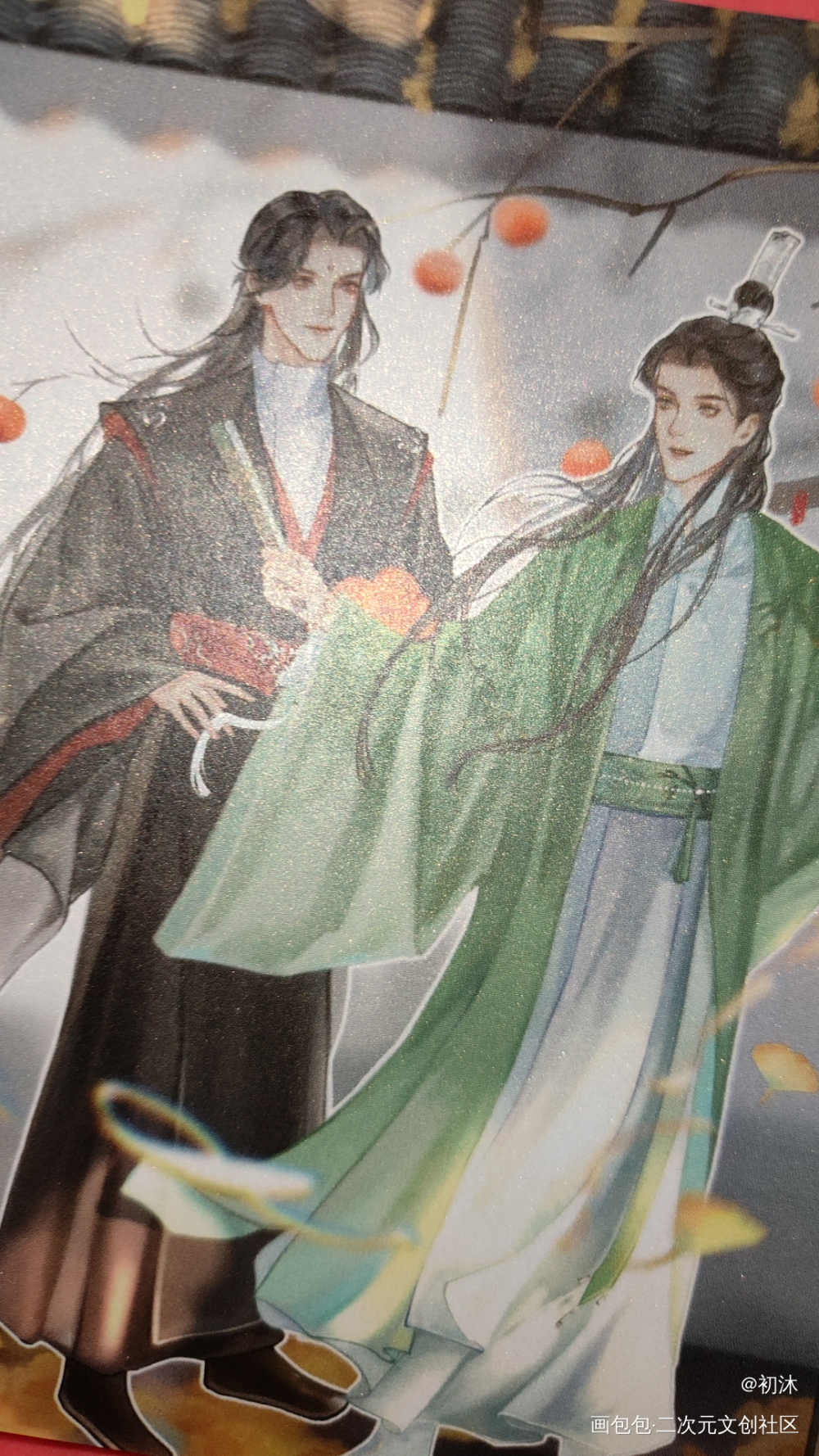 _人渣反派自救系统天官赐福魔道祖师无料返图冰秋花怜忘羡绘画作品