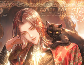 国王猫猫_绘画作品