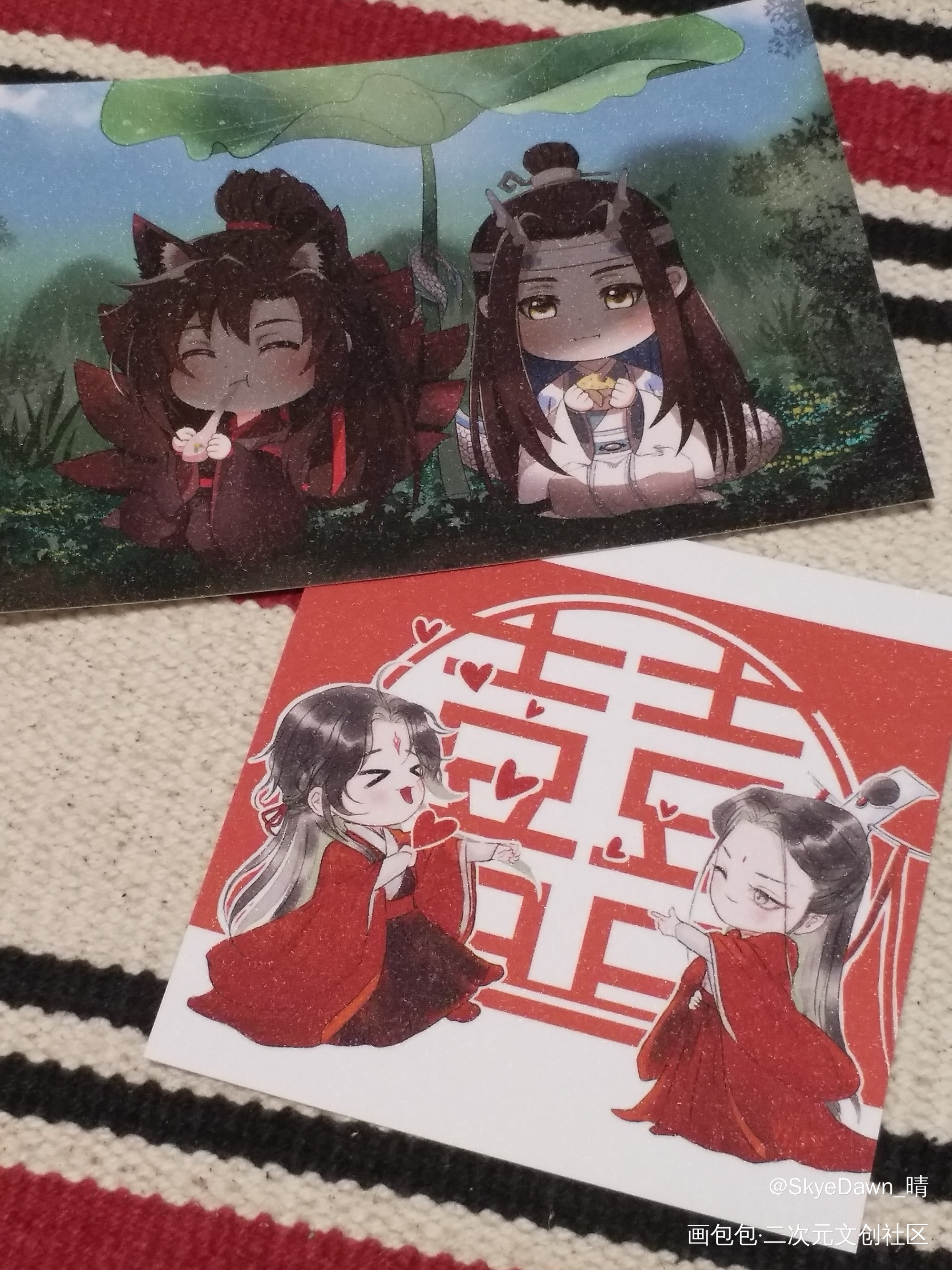 ♥(｡￫v￩｡)♥_魔道祖师无料返图周边秀洛冰河·人渣反派自救系统沈清秋·人渣反派自救系统蓝忘机·魔道祖师魏无羡·魔道祖师绘画作品