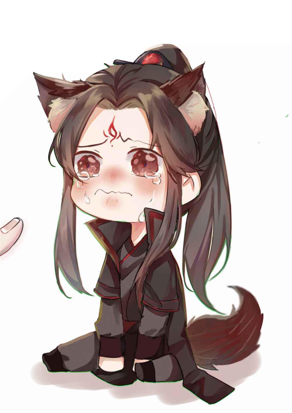 可爱冰冰_人渣反派自救系统洛冰河·人渣反派自救系统沈清秋·人渣反派自救系统绘画作品