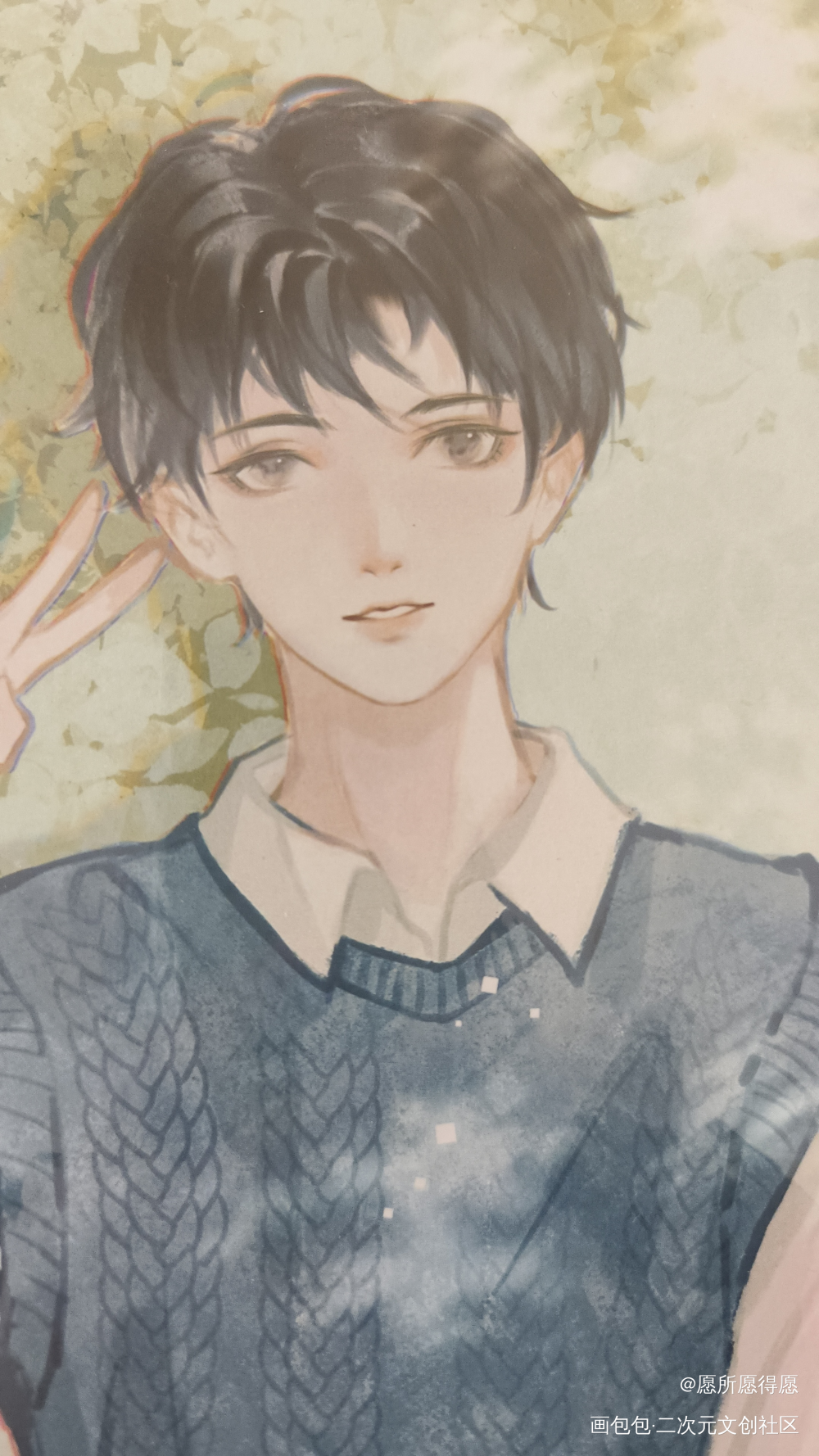 _碎玉投珠授权返图绘画作品
