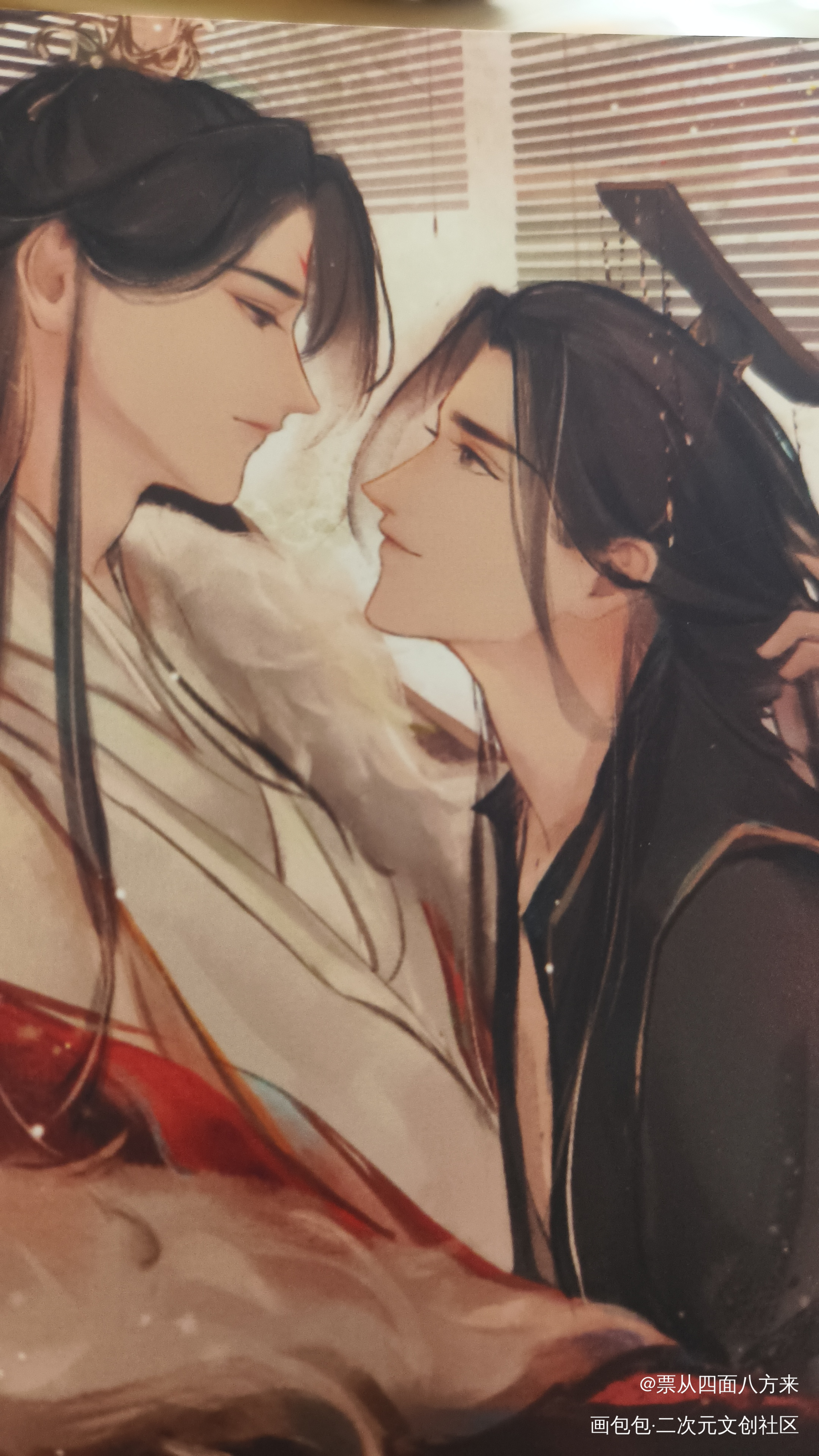 _二哈和他的白猫师尊授权返图绘画作品