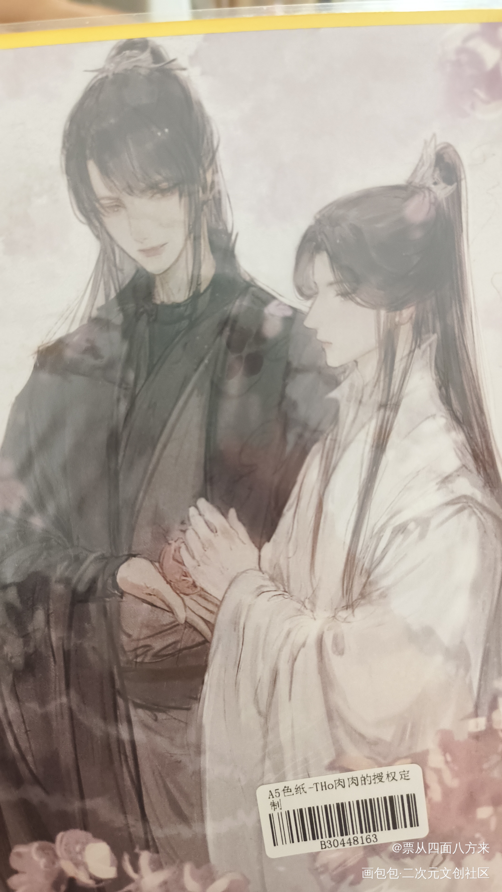 _二哈和他的白猫师尊授权返图绘画作品