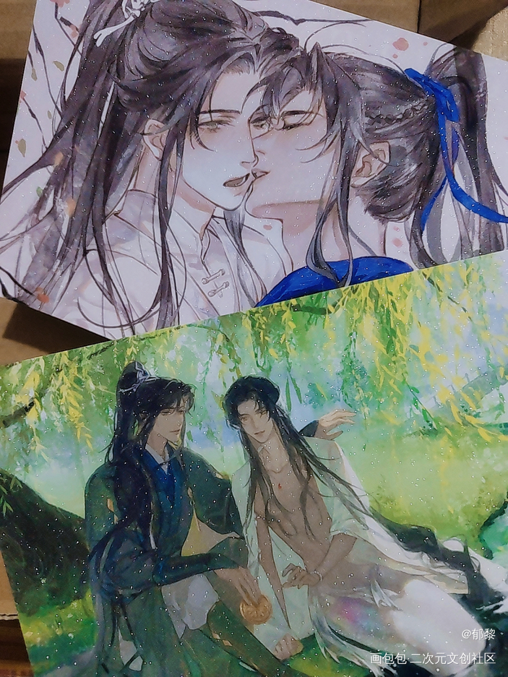 实物真的好美_二哈和他的白猫师尊站外返图绘画作品