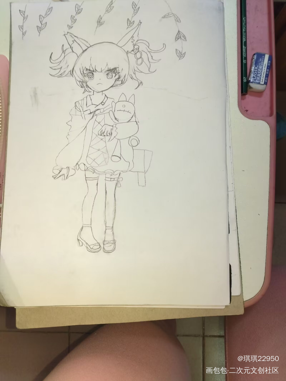 _铅笔绘画作品