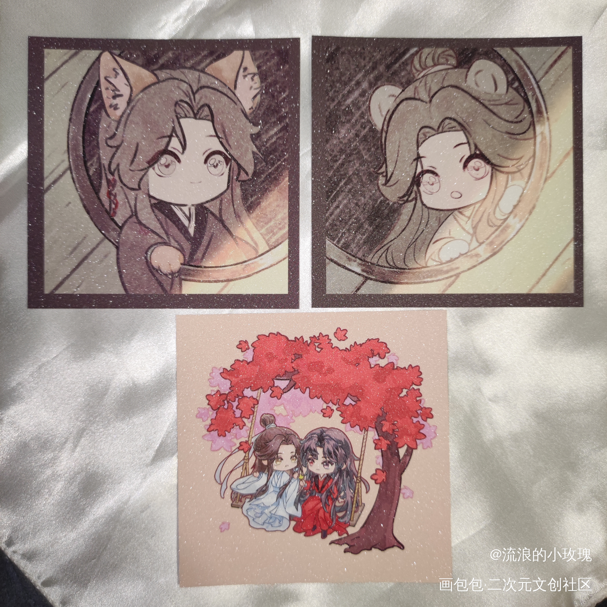 _天官赐福无料返图花城·天官赐福谢怜·天官赐福绘画作品