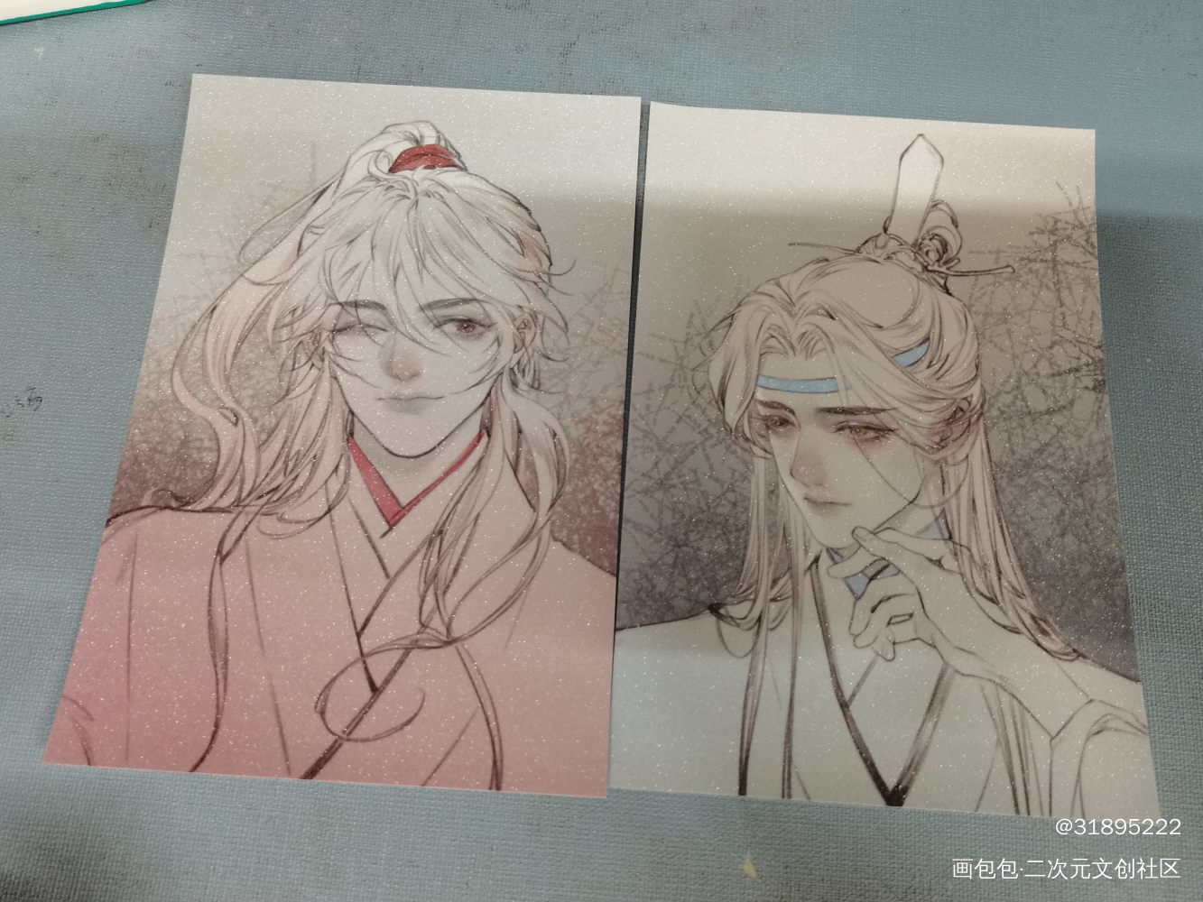 _魔道祖师无料返图绘画作品
