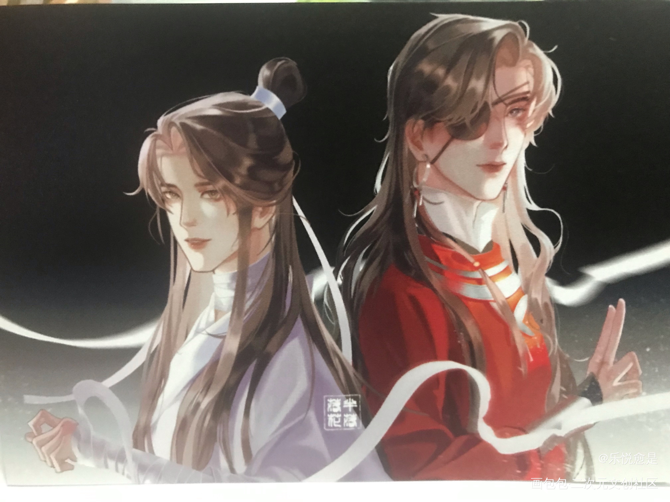 _天官赐福无料返图绘画作品
