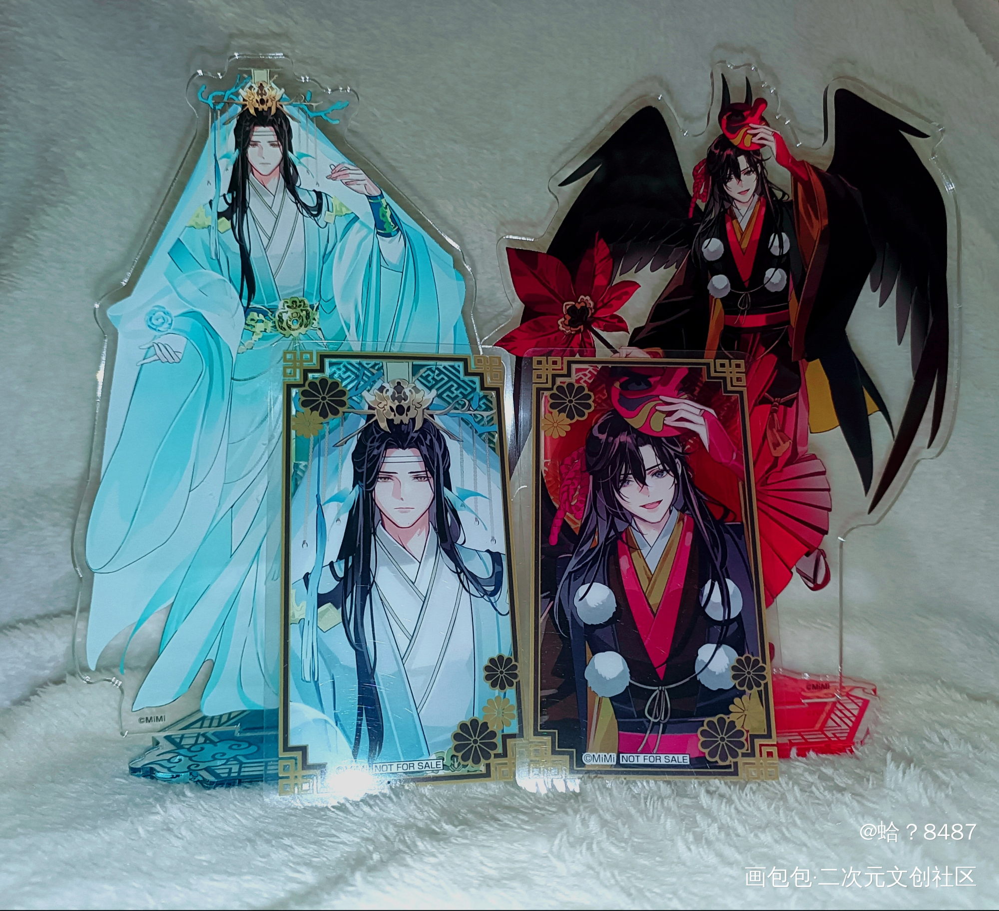 _魔道祖师忘羡蓝忘机·魔道祖师魏无羡·魔道祖师墨香铜臭绘画作品