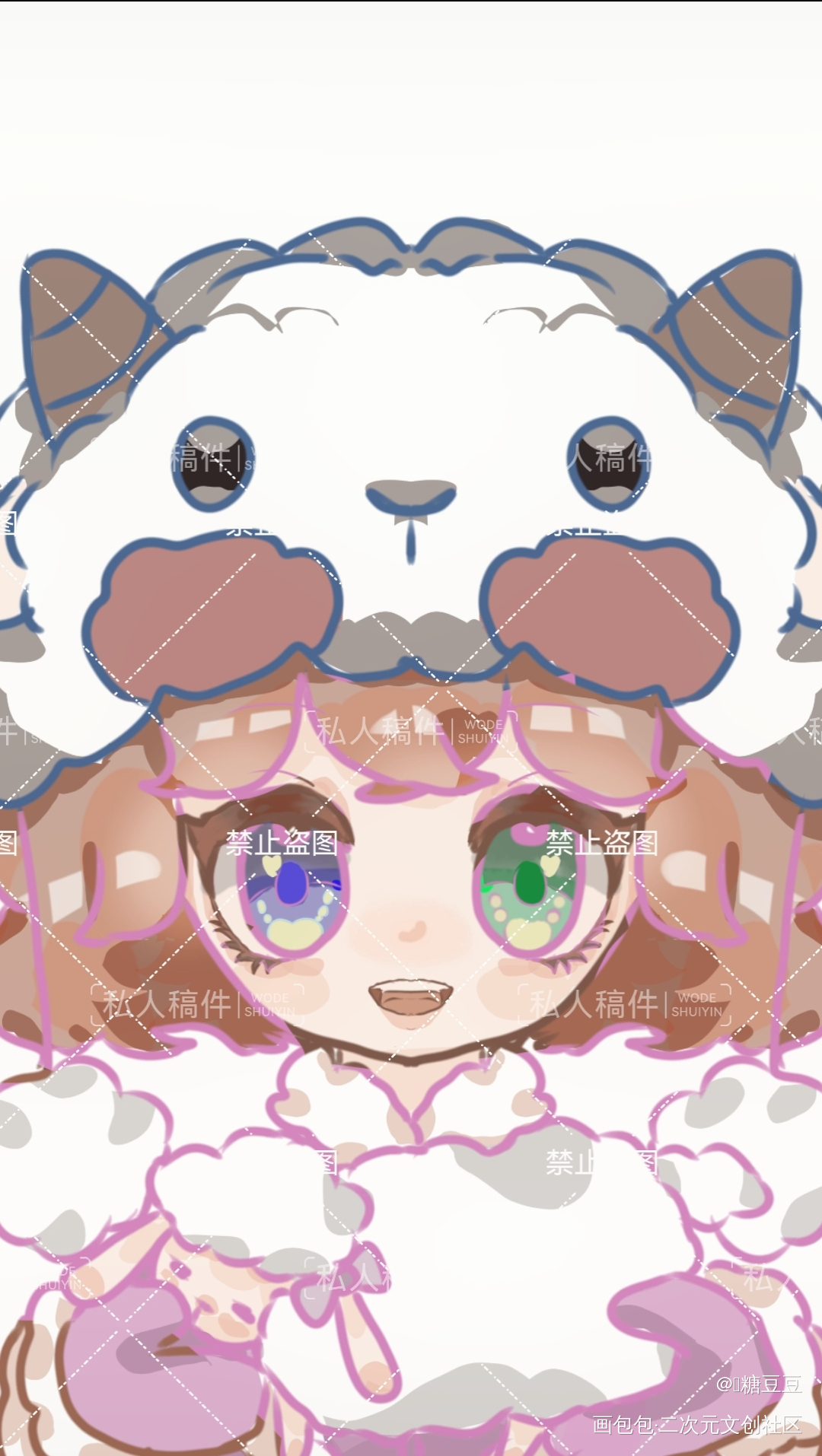 _Q版绘画作品