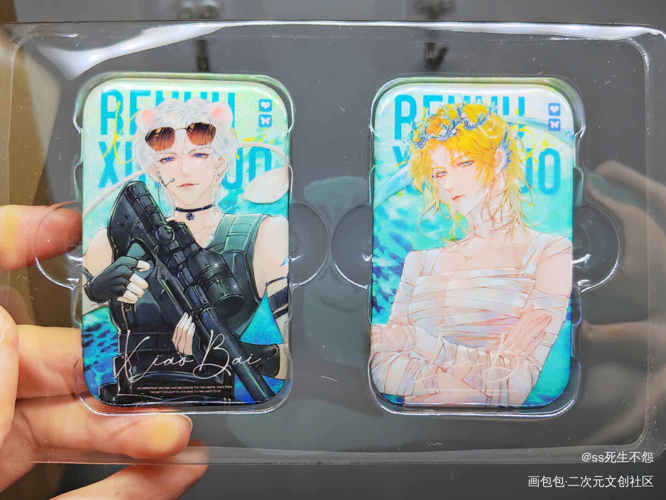 _人鱼陷落绘画作品