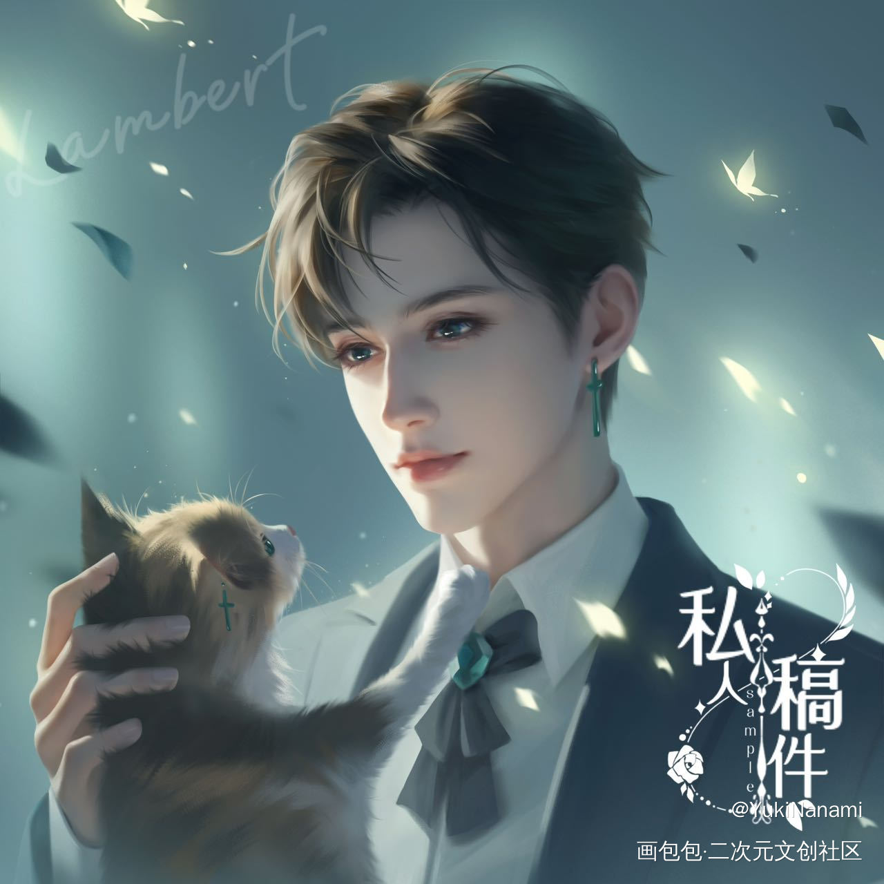 终焉之诗·向导黎朔_谁把谁当真188男团黎朔·谁把谁当真黎朔黎朔0927生日快乐绘画作品