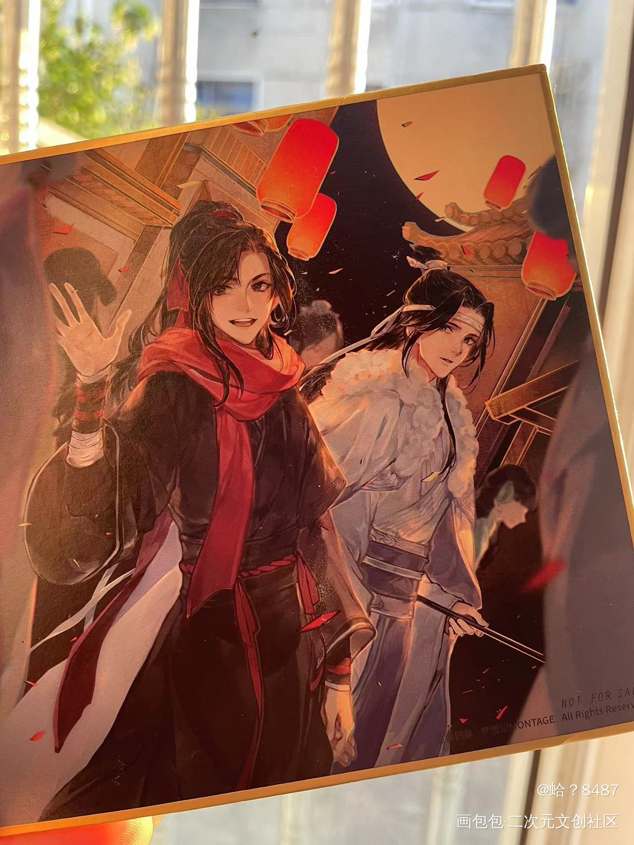 _魔道祖师忘羡蓝忘机·魔道祖师魏无羡·魔道祖师墨香铜臭绘画作品