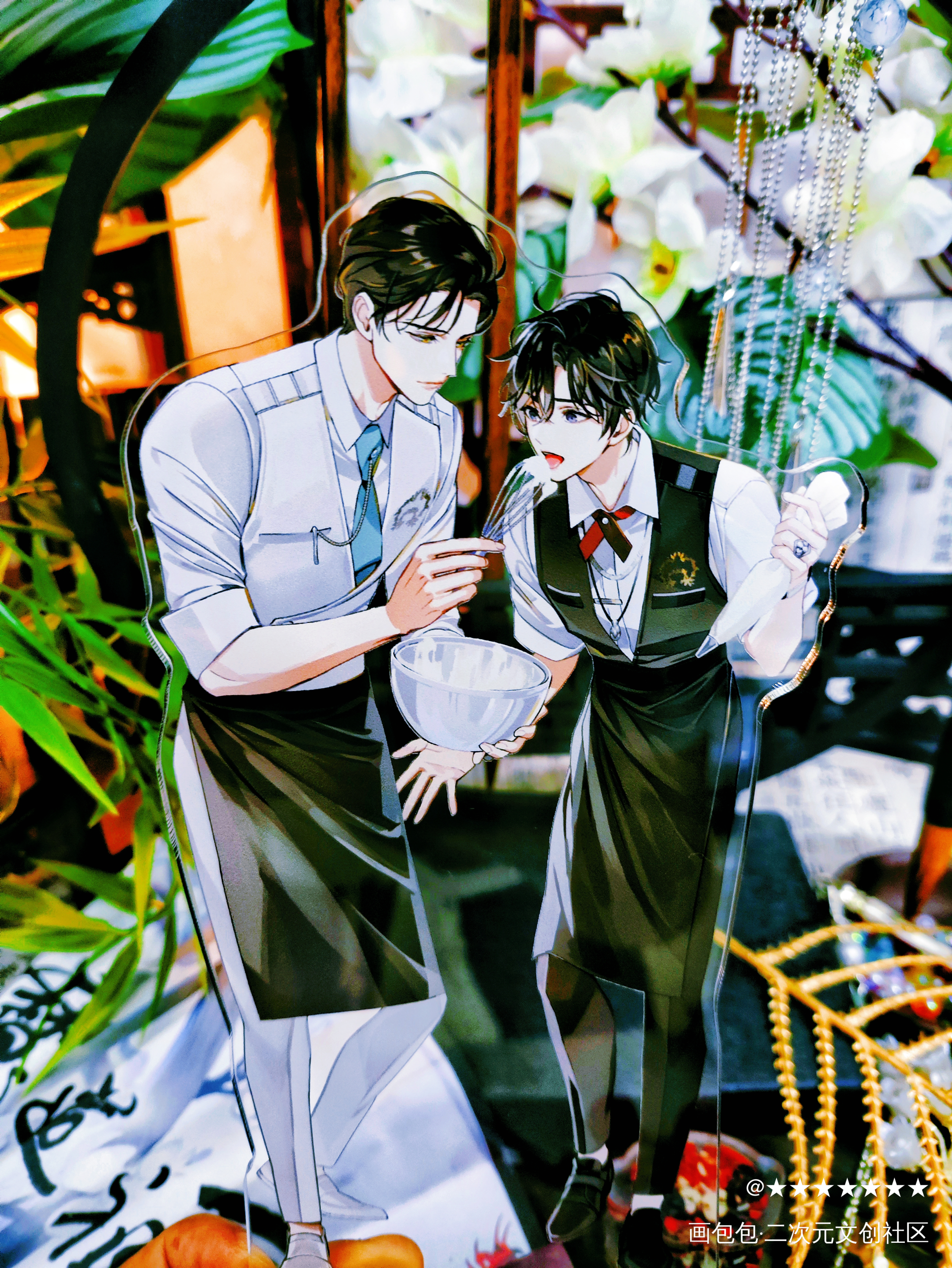 _魔道祖师蓝忘机·魔道祖师魏无羡·魔道祖师绘画作品