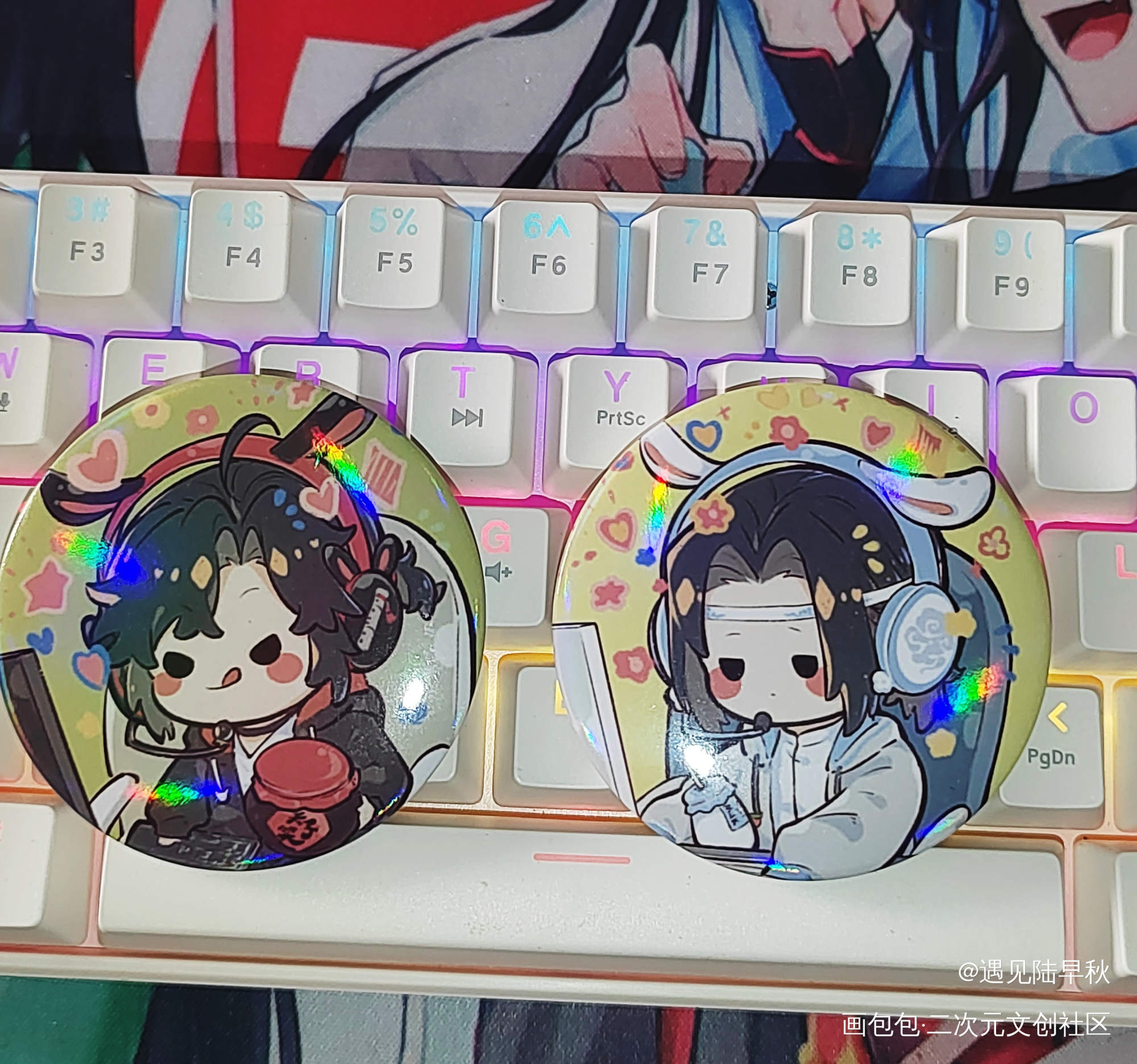 好可爱_魔道祖师授权返图绘画作品