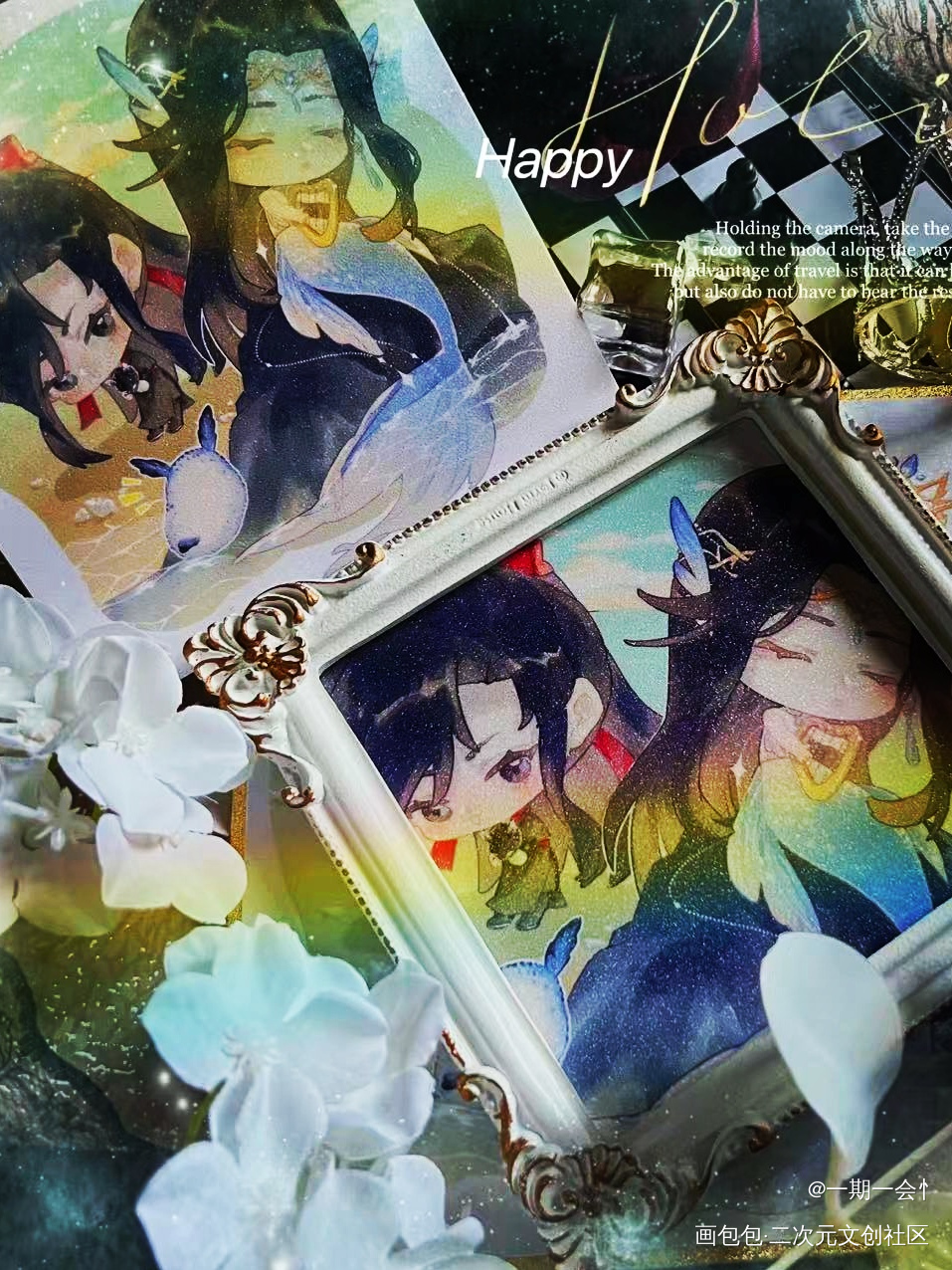 _魔道祖师蓝忘机·魔道祖师魏无羡·魔道祖师绘画作品