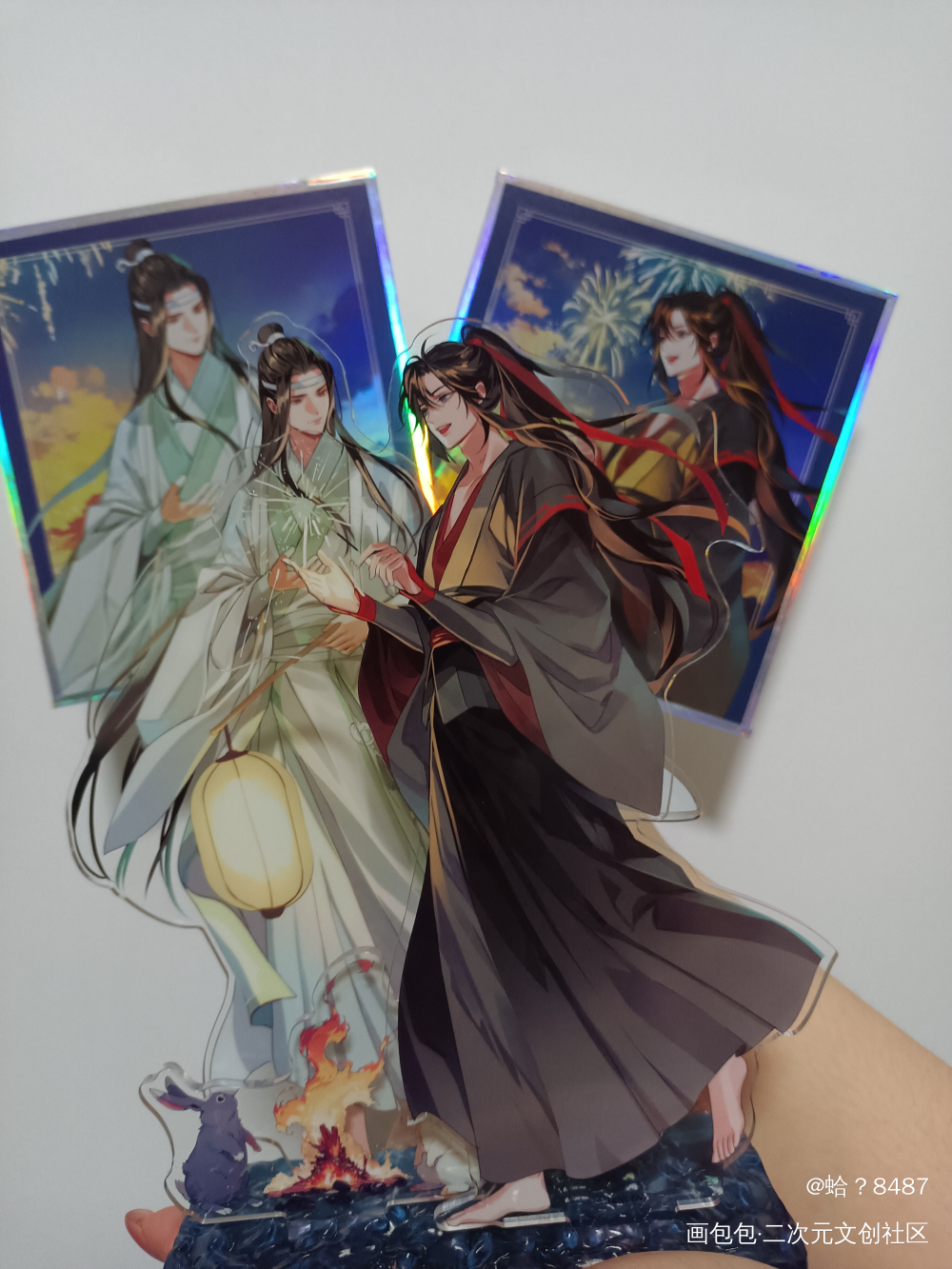 _魔道祖师忘羡蓝忘机·魔道祖师魏无羡·魔道祖师墨香铜臭绘画作品